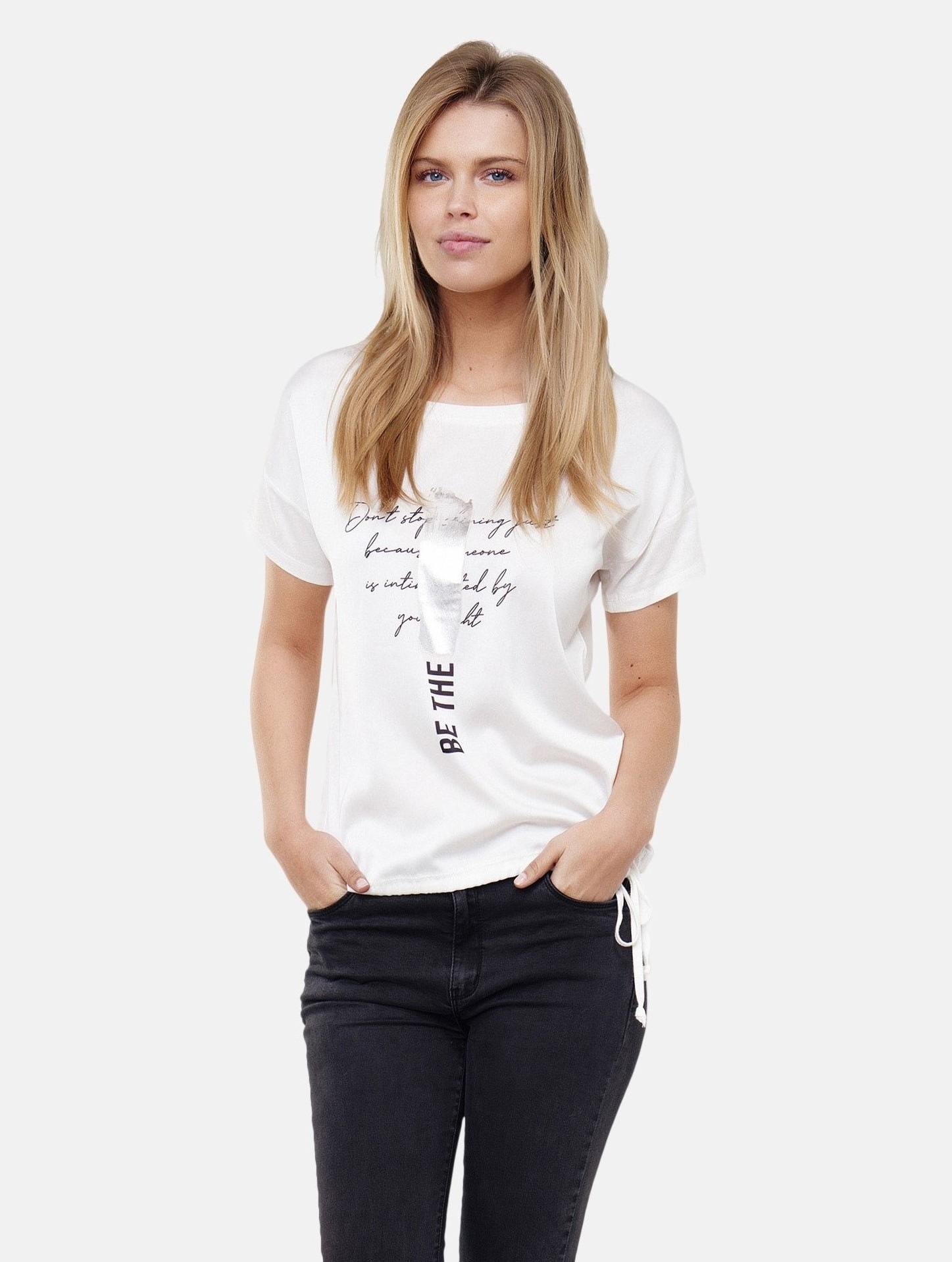 T-Shirt, kaufen Metalic-Effekt Decay | BAUR mit glänzendem für
