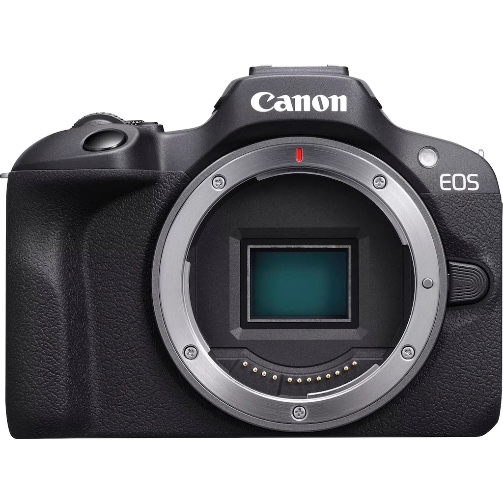 Canon Systemkamera »EOS R100 + RF-S 18-45mm F4.5-6.3 IS STM Kit«, RF-S 18-45mm F4.5-6.3 IS STM, 24,1 MP, Bluetooth-WLAN