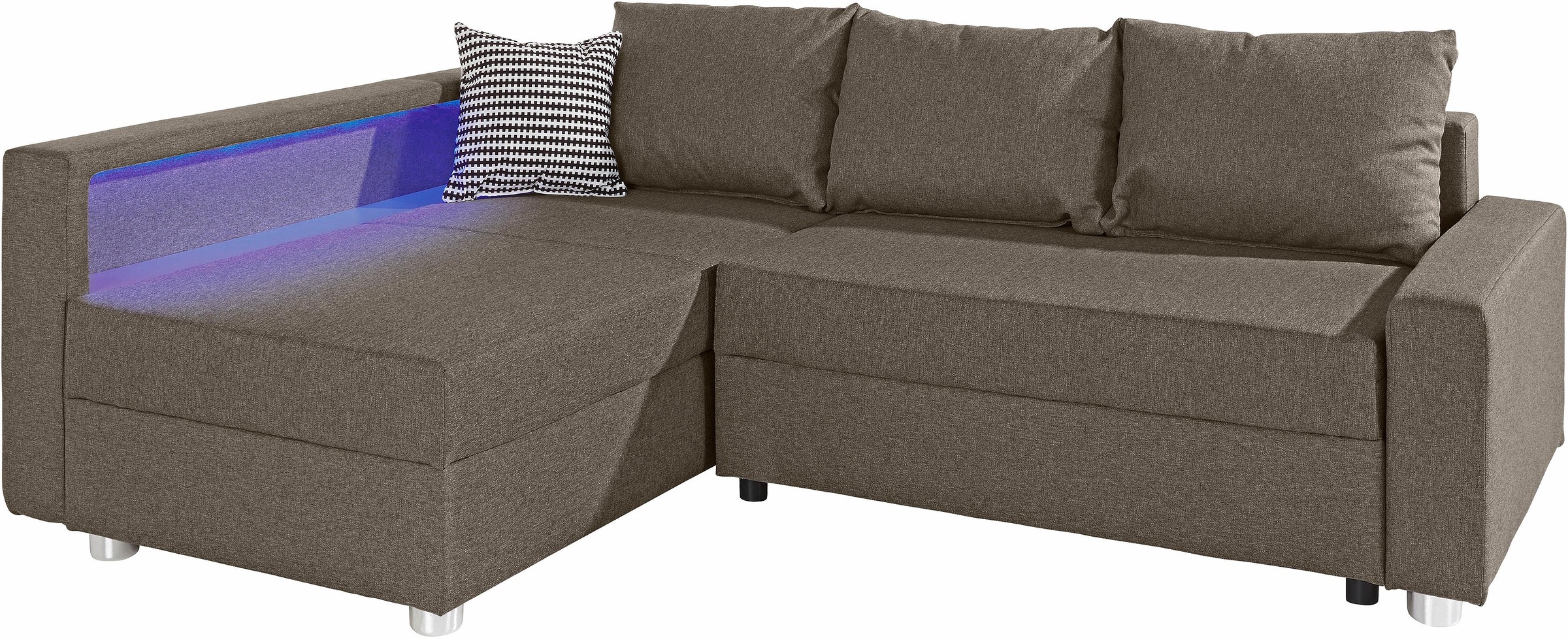 COLLECTION AB Ecksofa "Relax L-Form", inklusive Bettfunktion, Federkern, wa günstig online kaufen