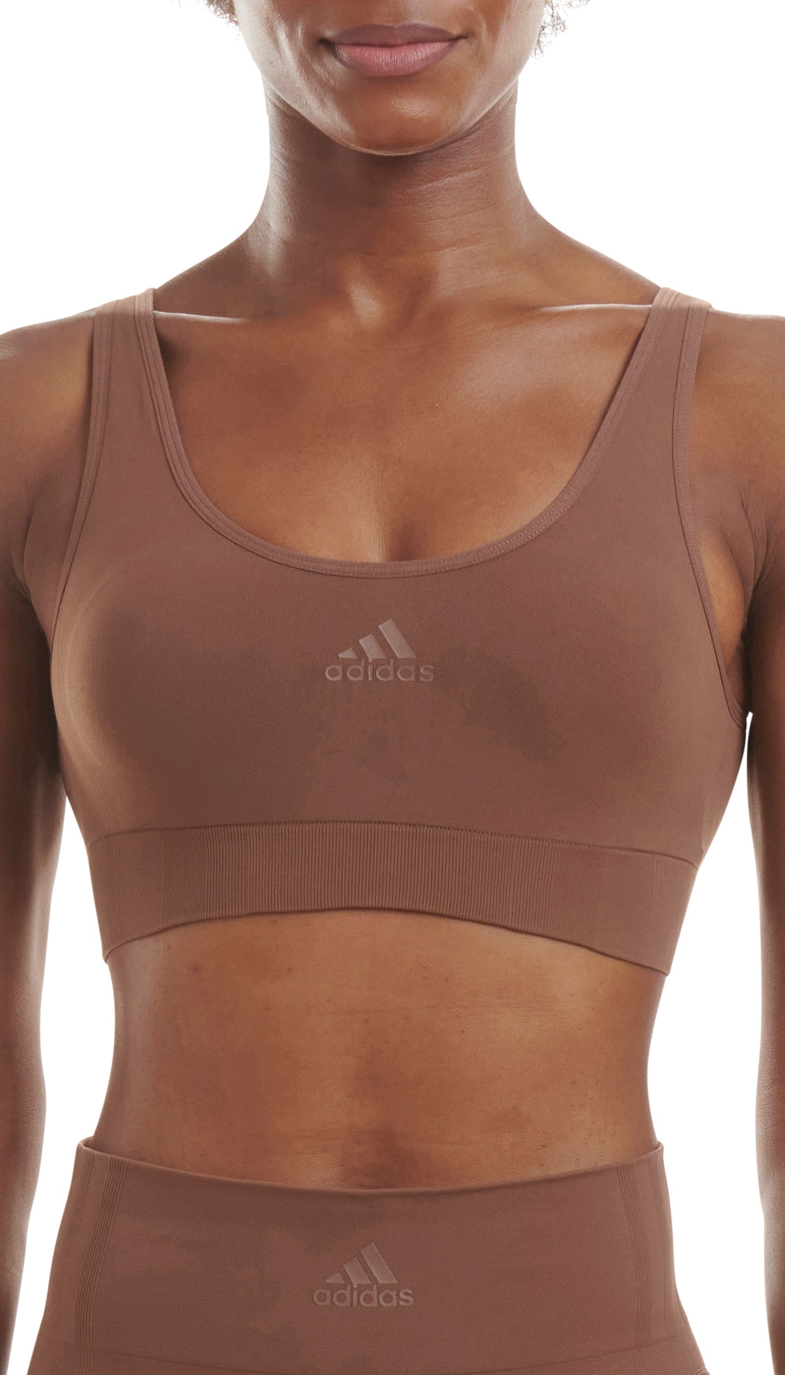 adidas Sportswear Bustier ""Sport Active Seamless Micro Stretch"", mit breitem Unterbrustband