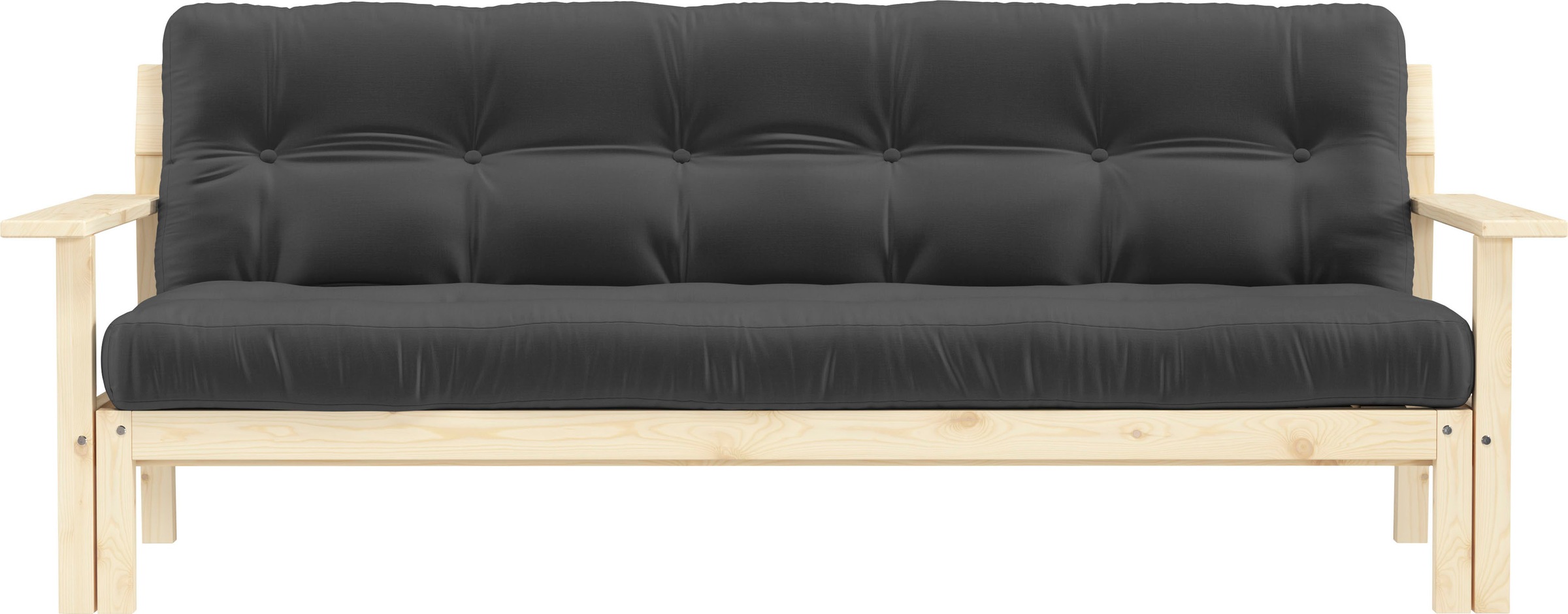 Karup Design Schlafsofa "Unwind", Mit Holzstruktur, inkl. Futonmatratze, Liegefläche 130x190 cm