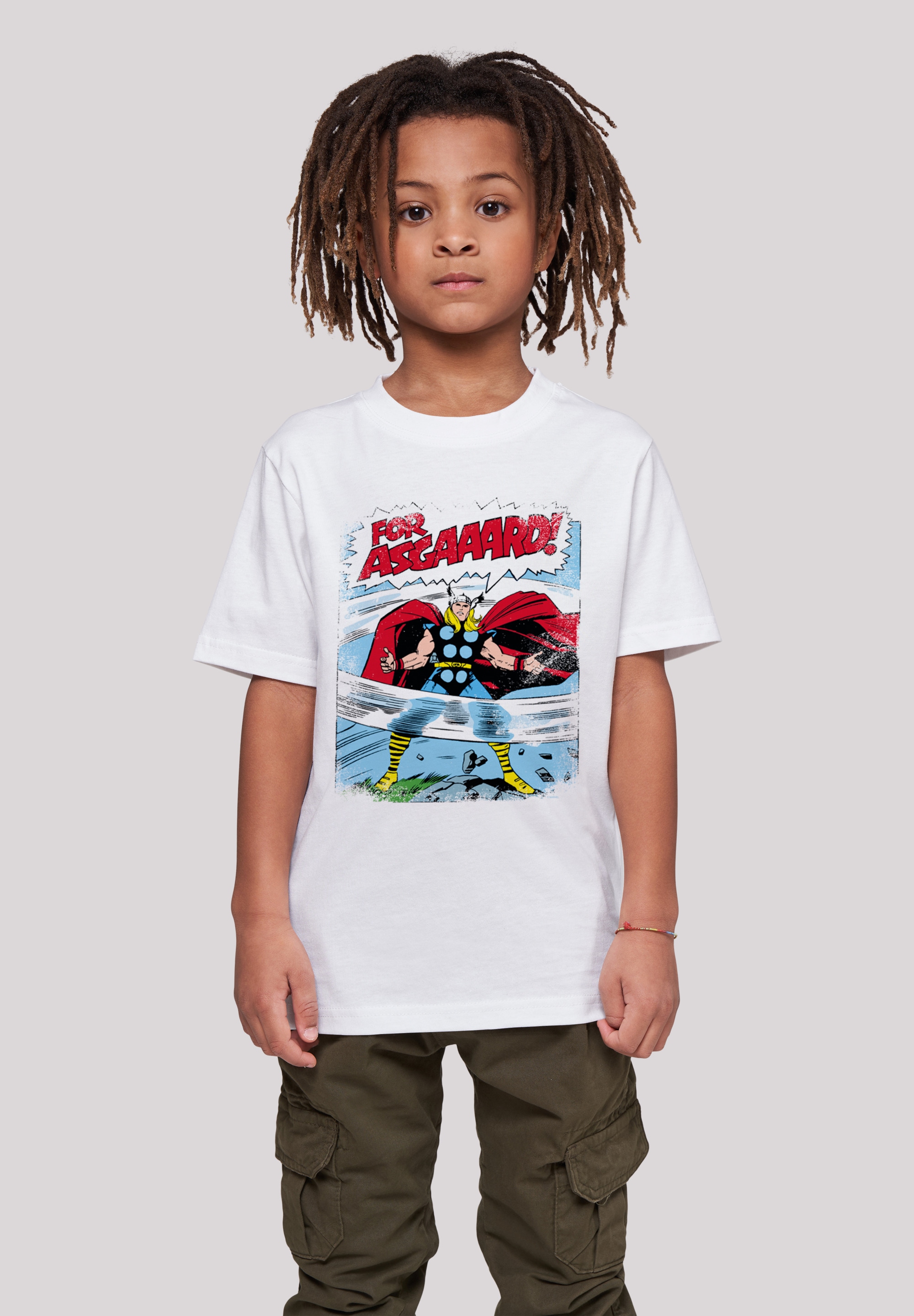 F4NT4STIC Kurzarmshirt with ▷ Basic tlg.) Thor Kids BAUR | »Kinder Marvel (1 Asgard für Tee«