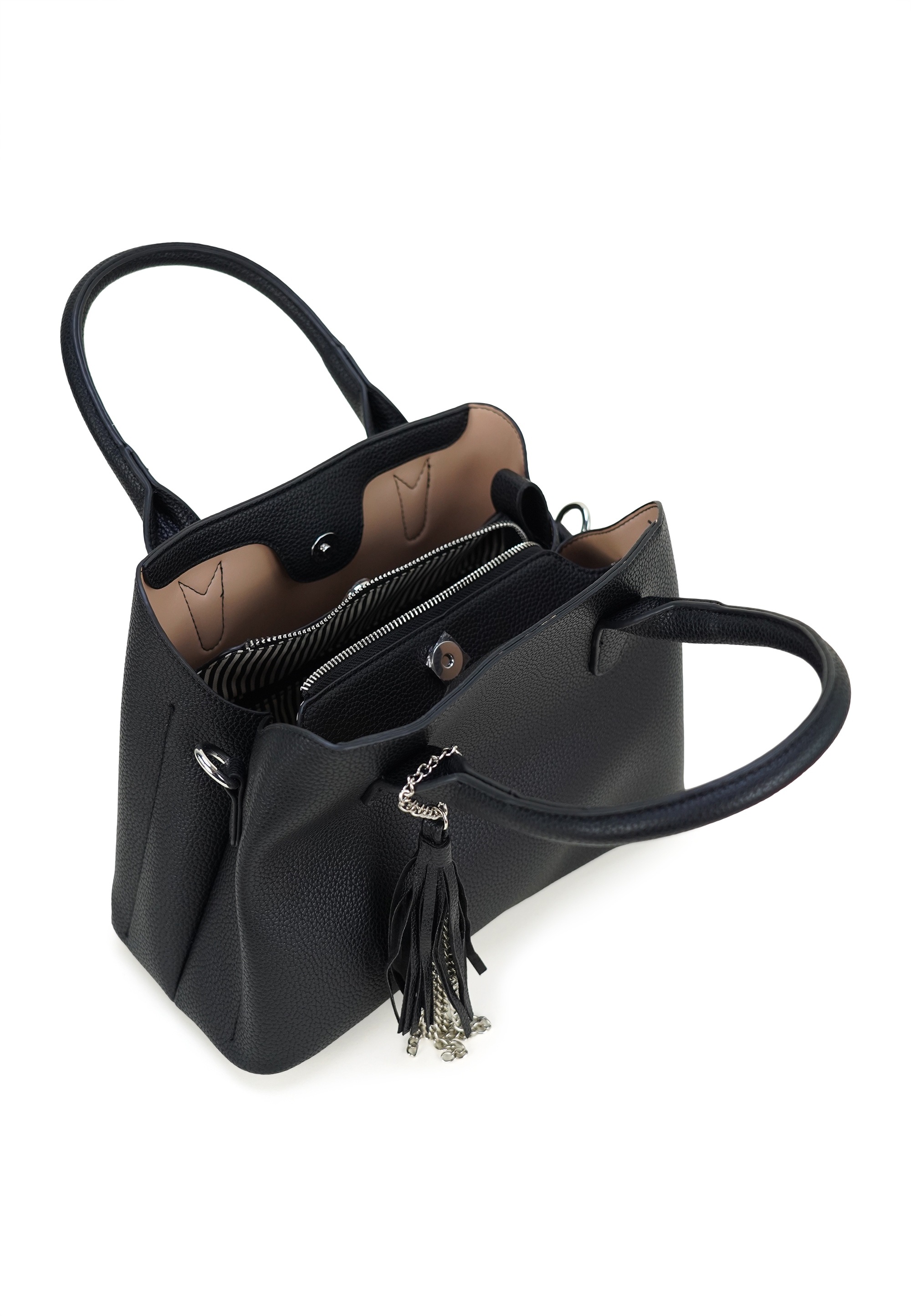 Harpa Schultertasche »ZENDA« im zeitlosen Business-Look