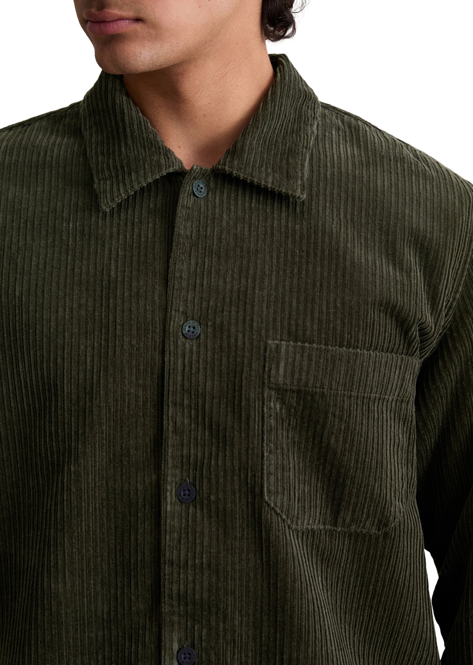Marc O'Polo DENIM Kurzjacke »aus reiner Bio-Baumwolle«, ohne Kapuze