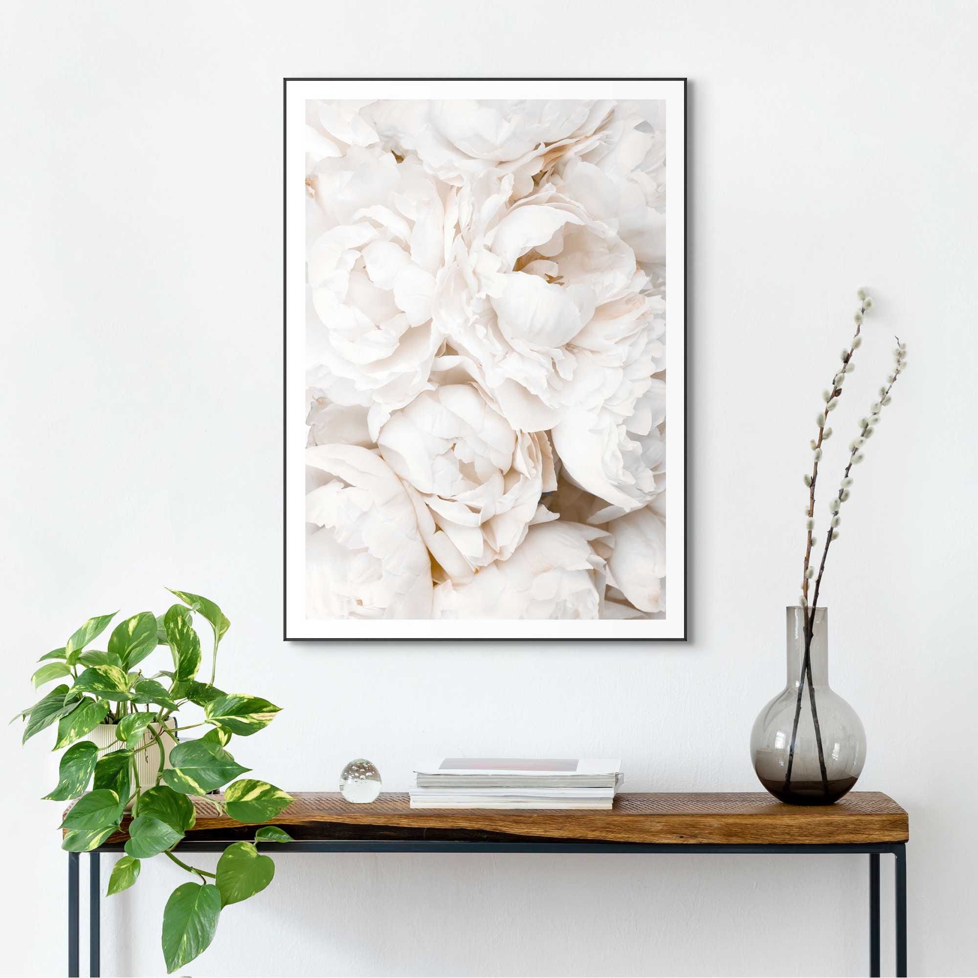 Reinders Bild mit Rahmen "White Roses" günstig online kaufen