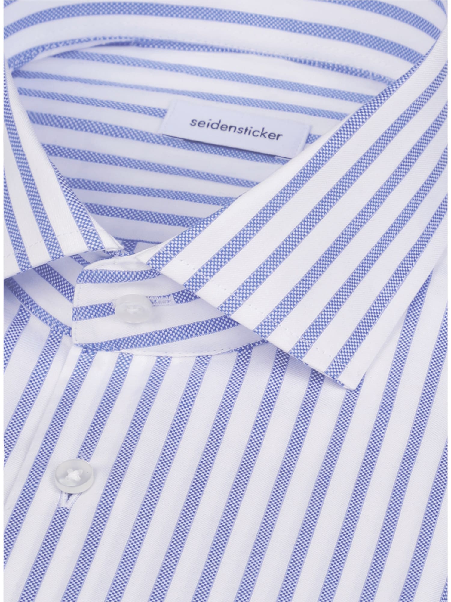 seidensticker Businesshemd »Schwarze Rose« Slim 1/1 Kentkragen Gestreift