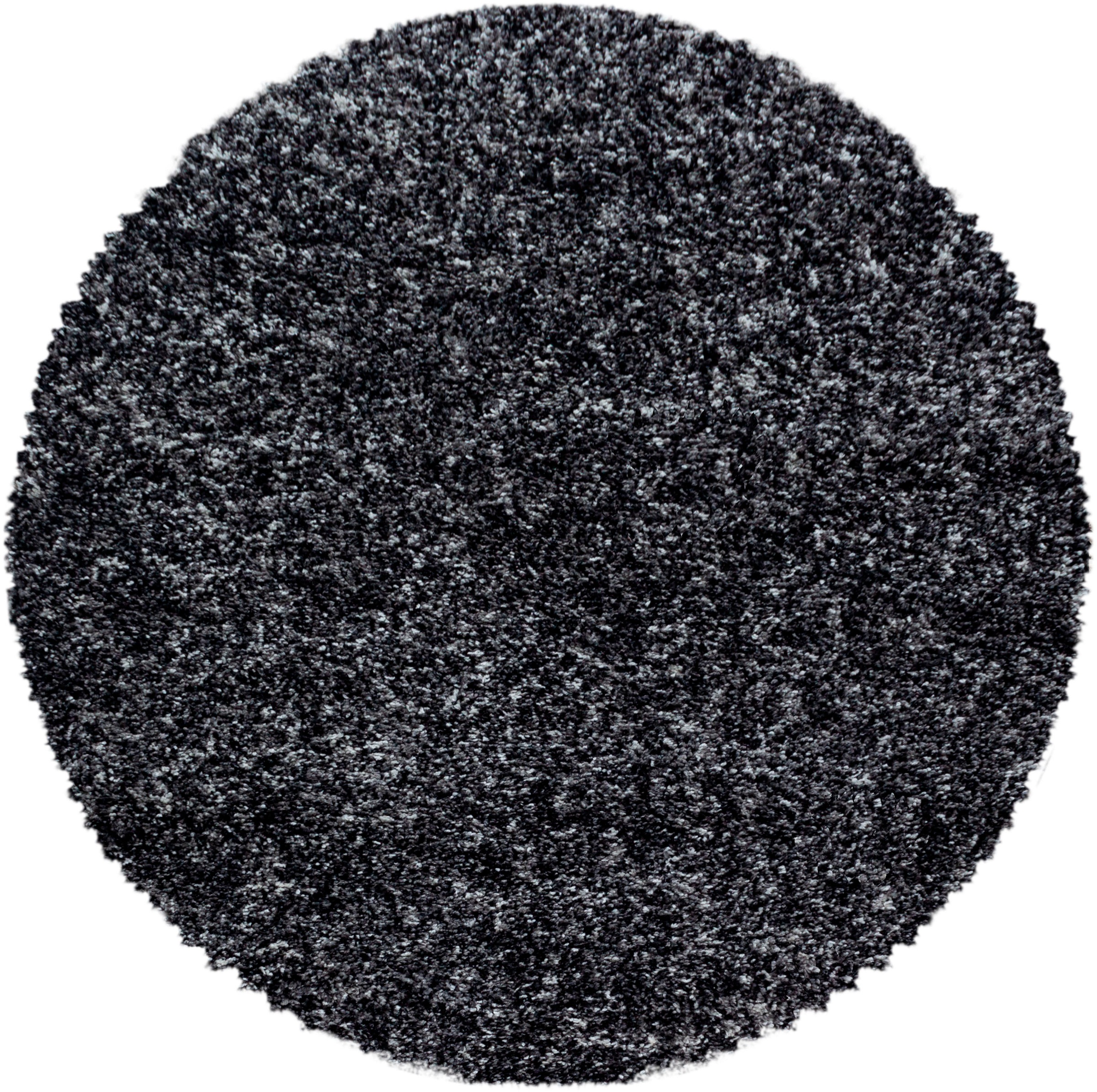 Ayyildiz Teppiche Hochflor-Teppich "Enjoy Shaggy" rund 50 mm Höhe melierter günstig online kaufen