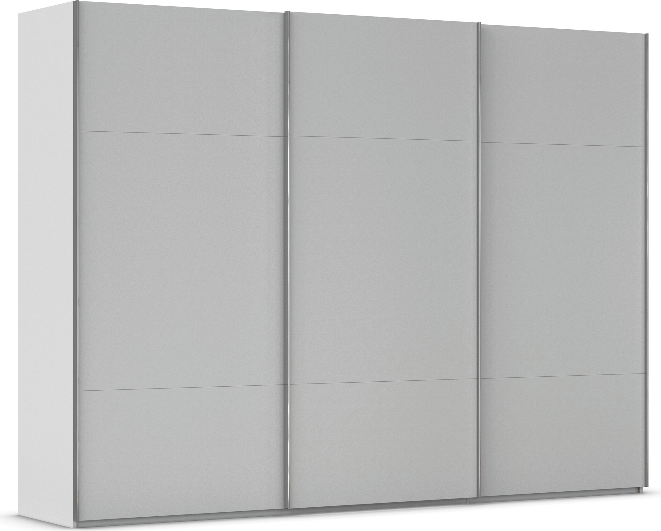 rauch Schwebetürenschrank "Kleiderschrank Schrank Garderobe Schlafzimmerschrank CONTIDO" 3 verschiedene Ausstattungen BASIC/CLASSIC/PREMIUM, aus hochwertigem Material in 6 Breiten 2 Griff-Farben MADE IN GERMANY