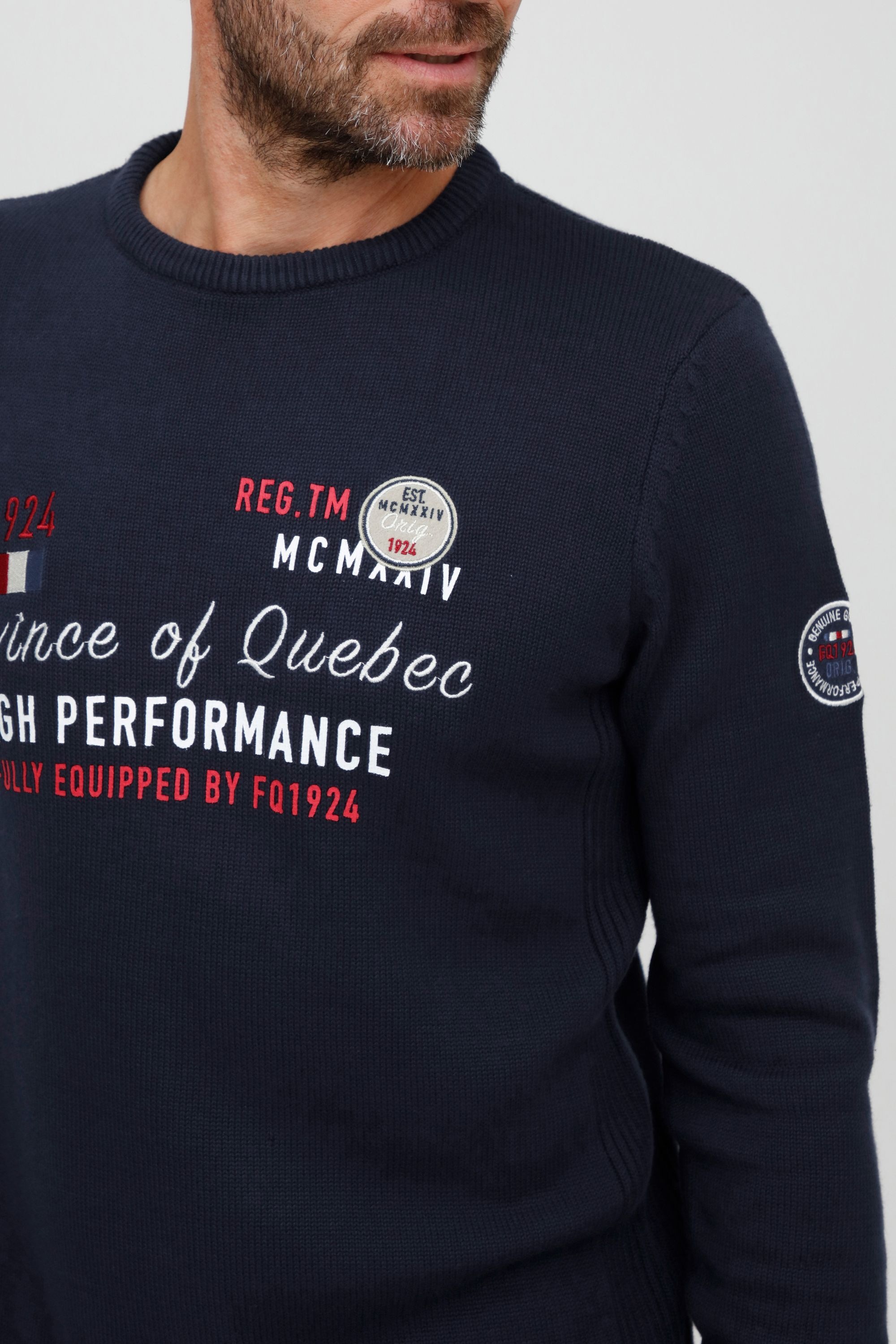 FQ1924 Strickfleece-Pullover »Strickpullover FQErlo«