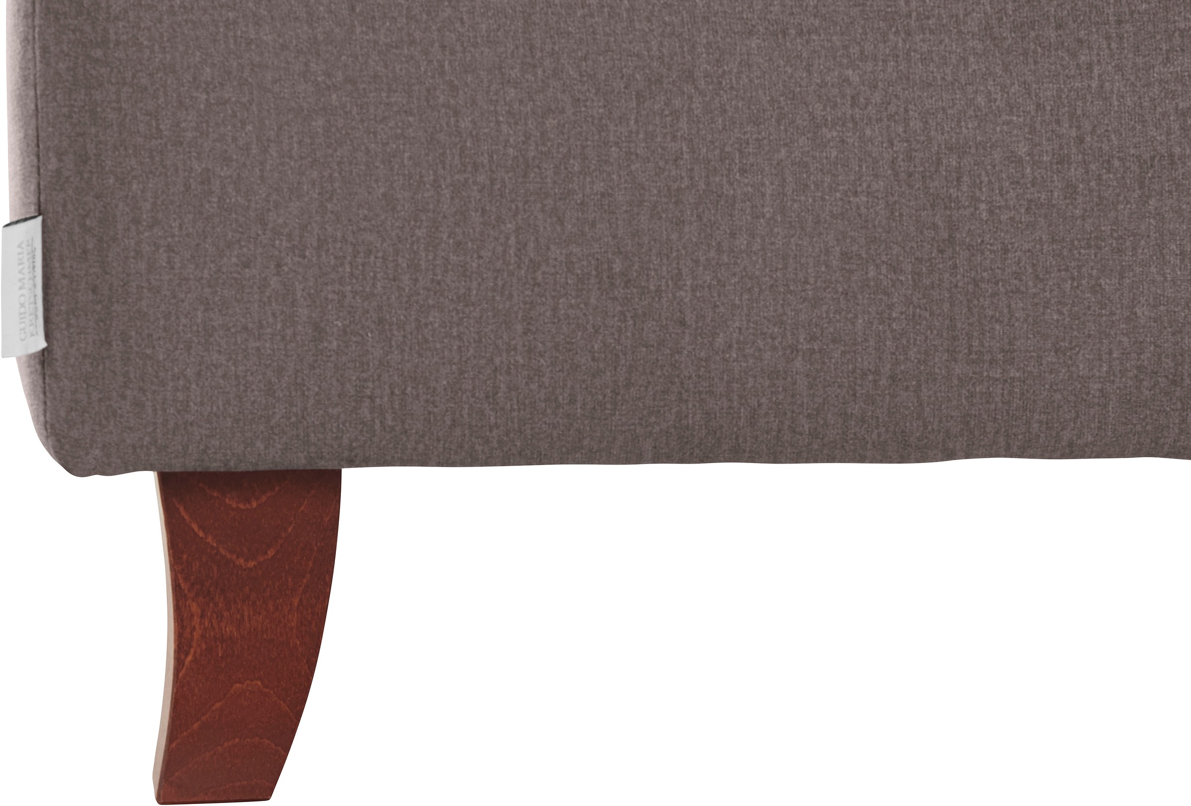 Home affaire Polsterhocker »Reims«, echte Chesterfield-Knopfheftung, Samtoptik mich changierender Optik