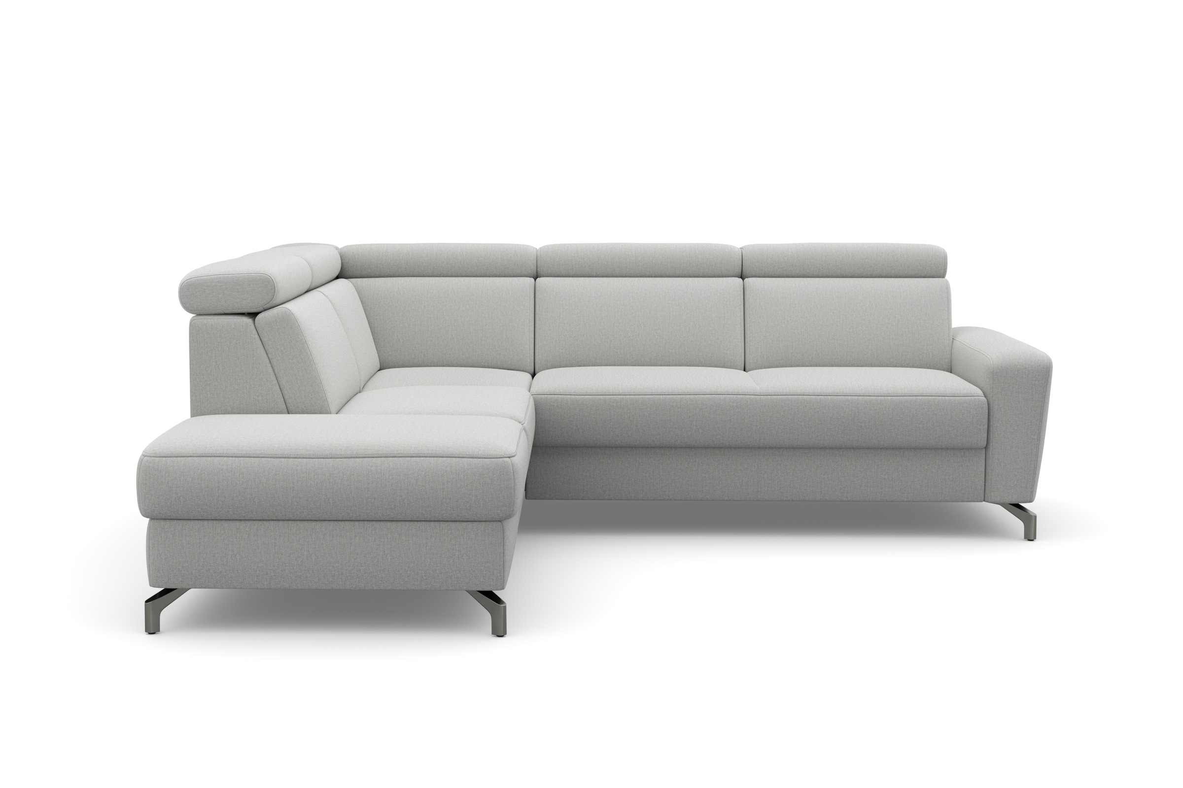 sit&more Ecksofa "Scarlett L-Form" inklusive Kopfteilverstellung, optional Schlaffunktion & Bettkasten