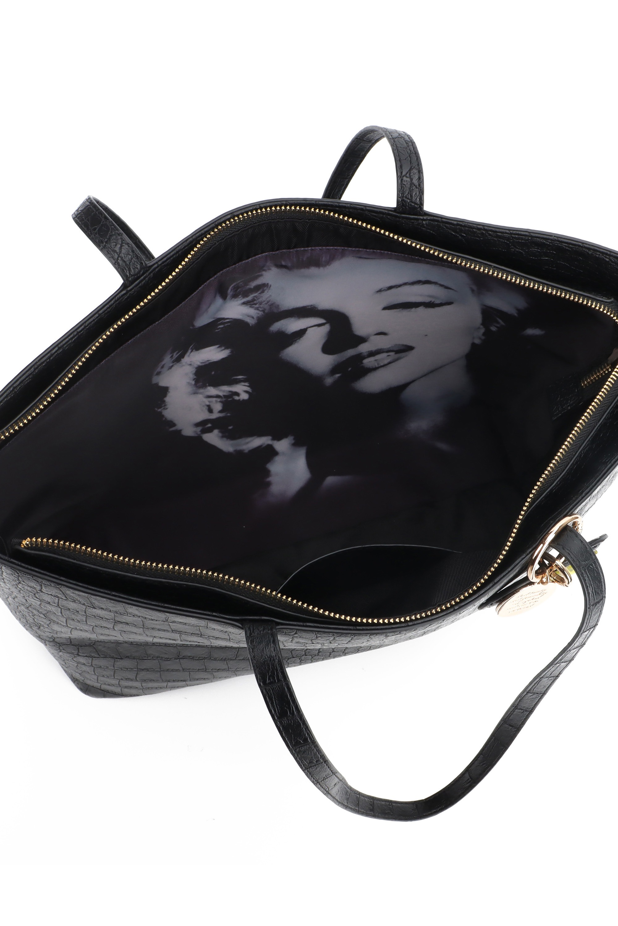 Marilyn Monroe Tragetasche »DOROTHY CROCO SHOPPING BAG Damen« Tragetasche Damen, Shopper, Einkaufstasche, Fashion, Lifestyle, Sale