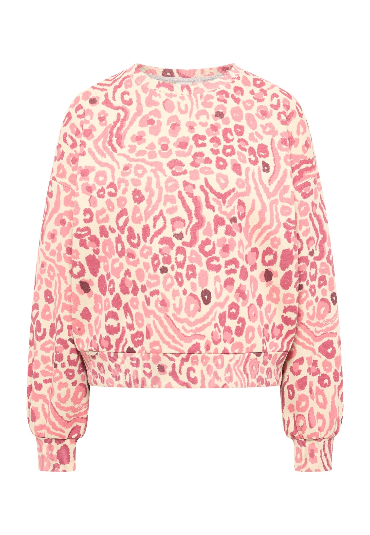 Ragwear Sweatshirt »WUSS PRINT«, Elastische Baumwollmischung und softem Finish mit Allover-Print
