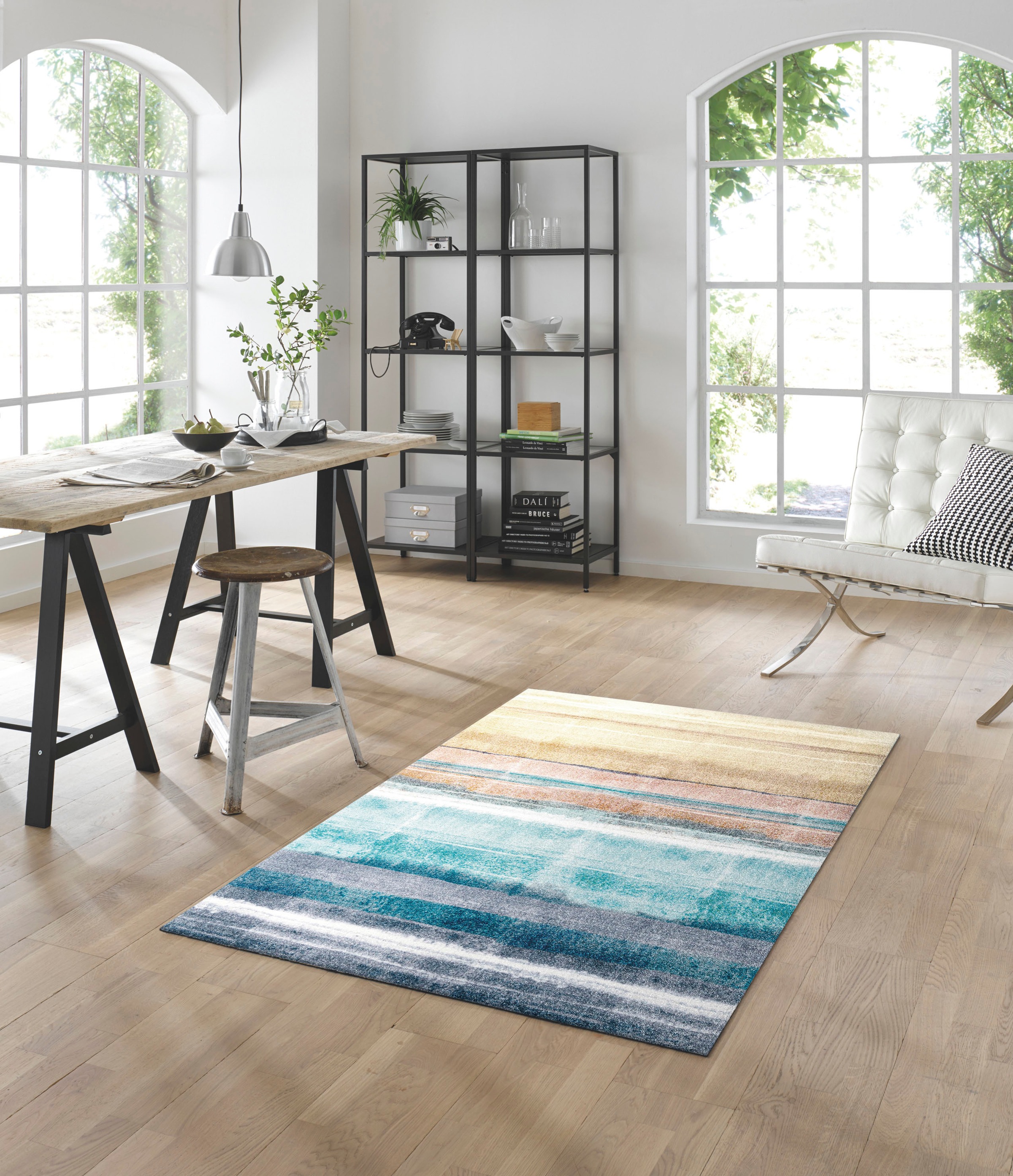 wash+dry by Kleen-Tex Teppich "Frerik" rechteckig 9 mm Höhe rutschhemmend, günstig online kaufen