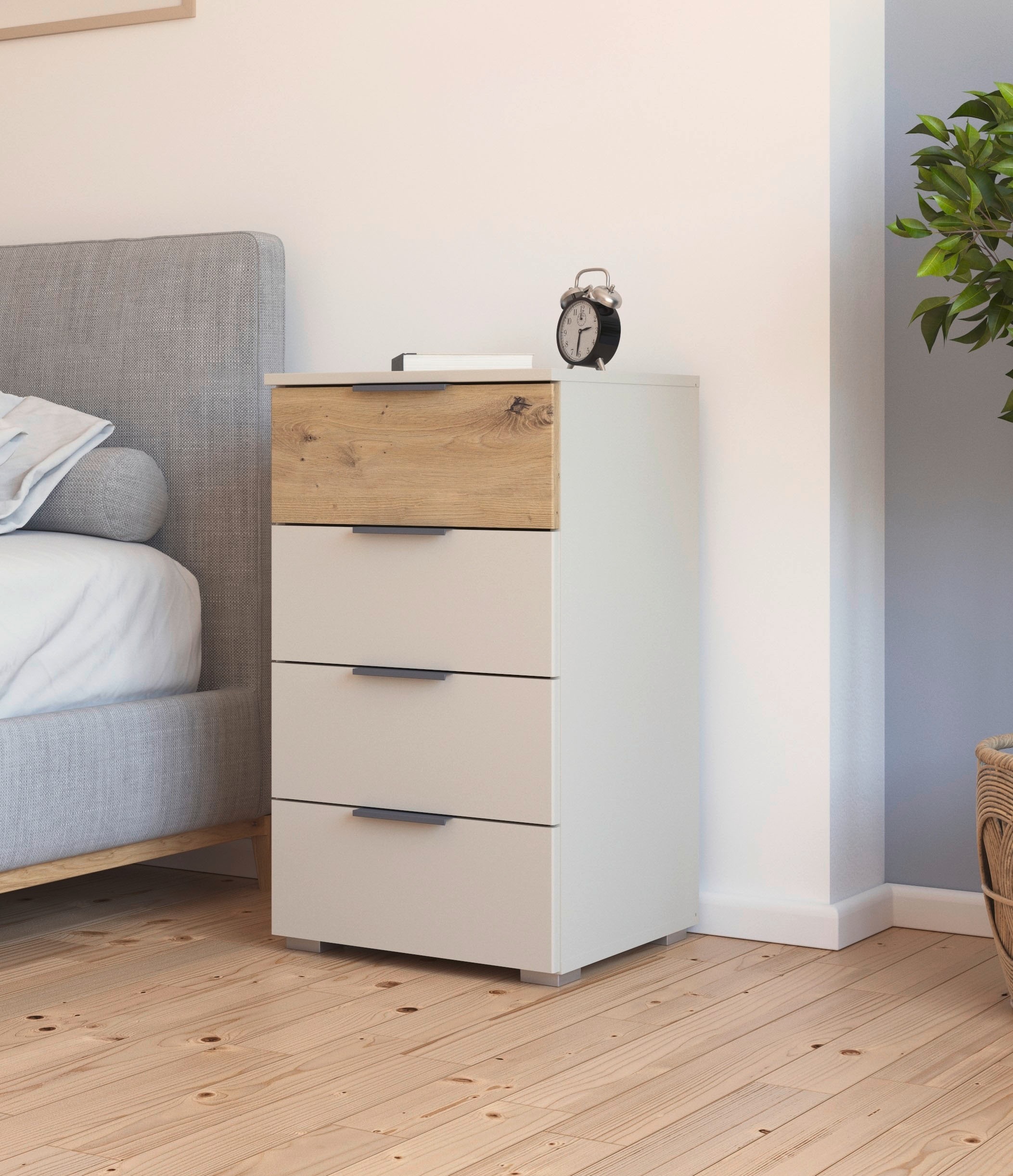 rauch Schubkastenkommode »Sideboard Kommode Schubladenkommode SAJO«, mit 4 geräumigen Schubladen in trendigen Farben MADE IN GERMANY