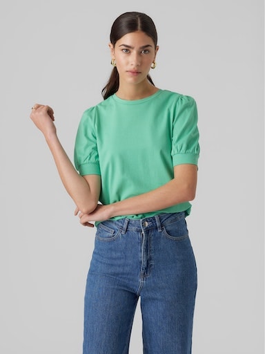 Vero Moda T-Shirt "VMKERRY 2/4 O-NECK TOP VMA JRS NOOS" mit Rundhalsausschn günstig online kaufen