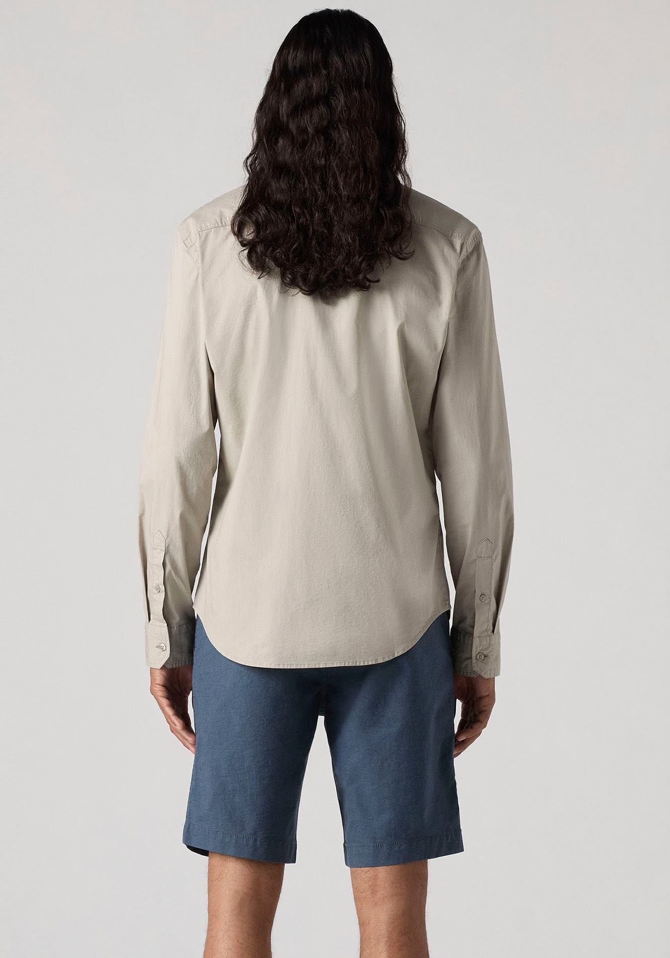 Levi's® Jeanshemd »BATTERY HM SHIRT SLIM«, mit Logobadge