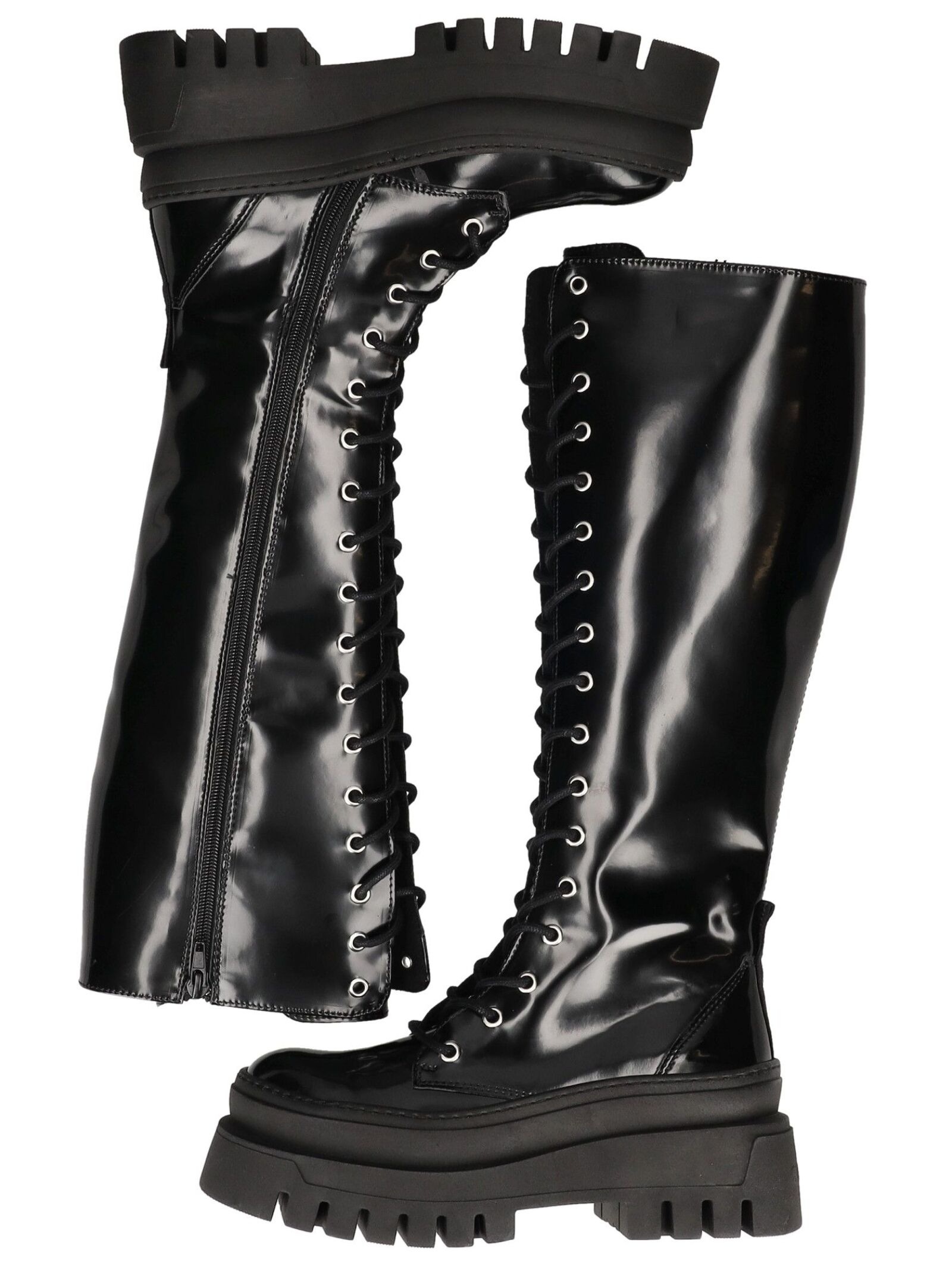 STEVE MADDEN Schnürstiefel »STEVE MADDEN Stiefel Lederimitat«