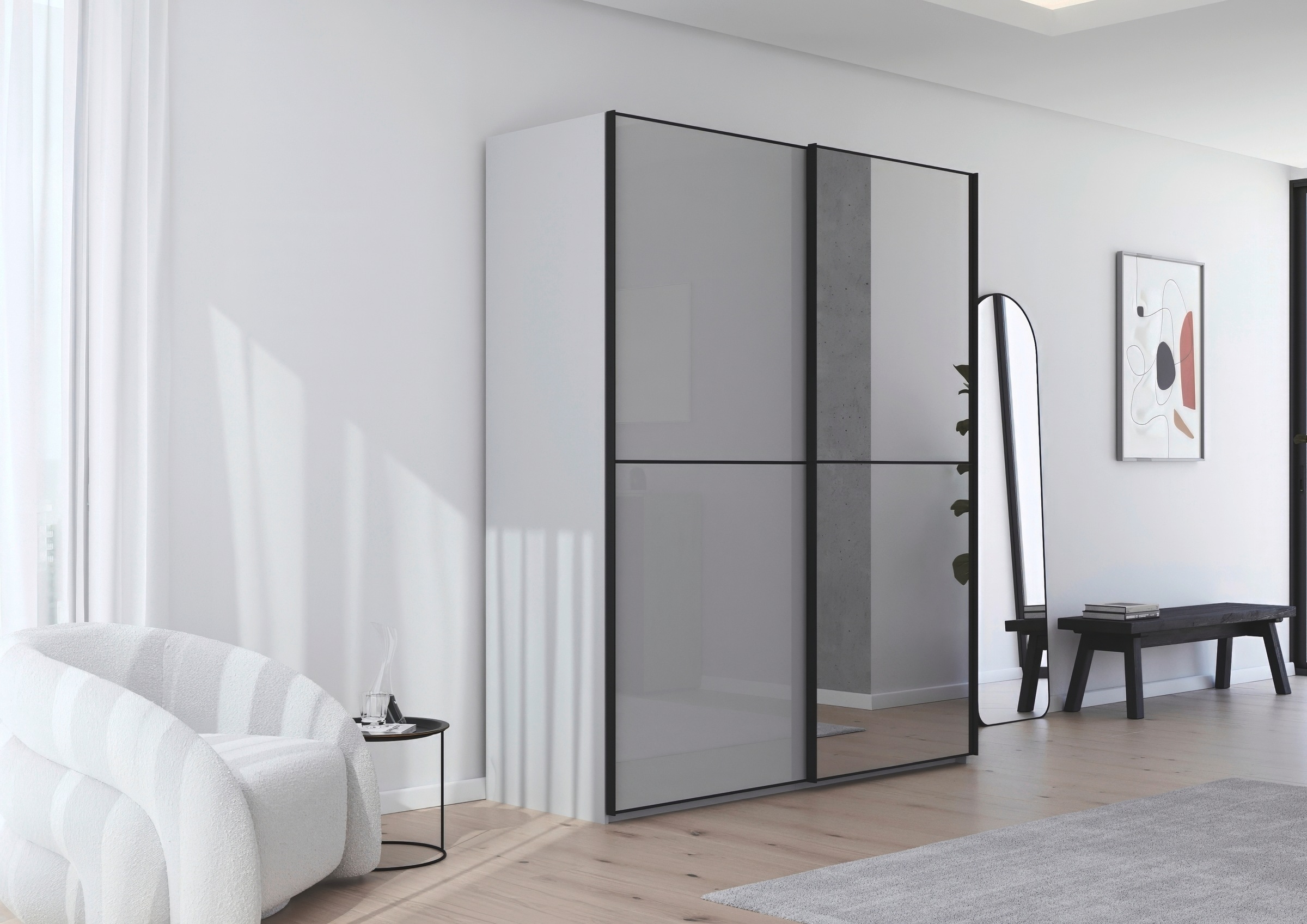 rauch Schwebetürenschrank "Kleiderschrank Schrank Garderobe Schlafzimmersch günstig online kaufen