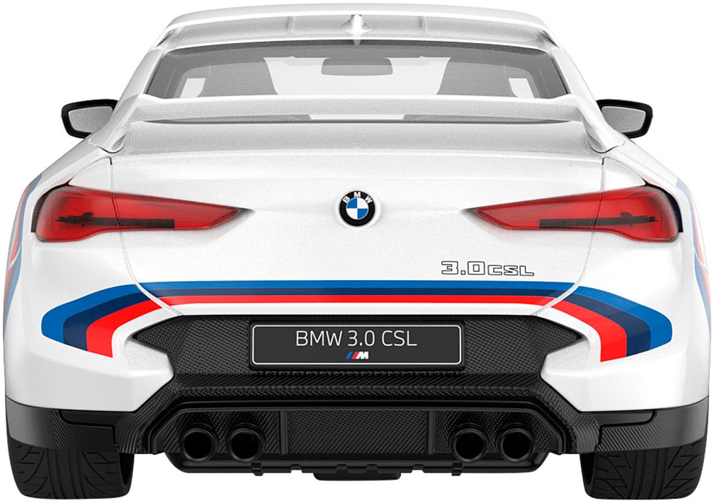 Jamara RC-Auto »BMW 3.0 CSL 1:14 weiß 2,4GHz Tür manuell«, im Maßstab 1:14, mit LED Beleuchtung