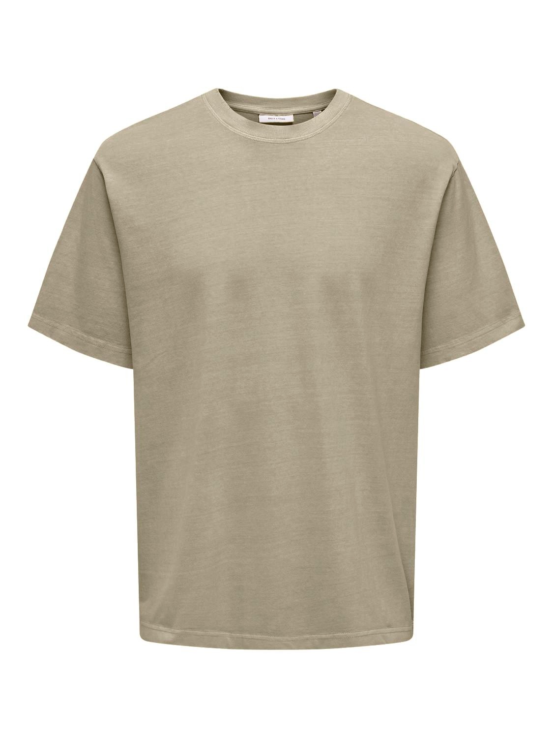 ONLY & SONS Rundhalsshirt "ONSDISTRESS RLX SS TEE" günstig online kaufen