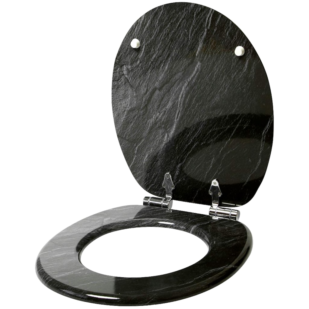Sanilo WC-Sitz »Granit«, mit Absenkautomatik