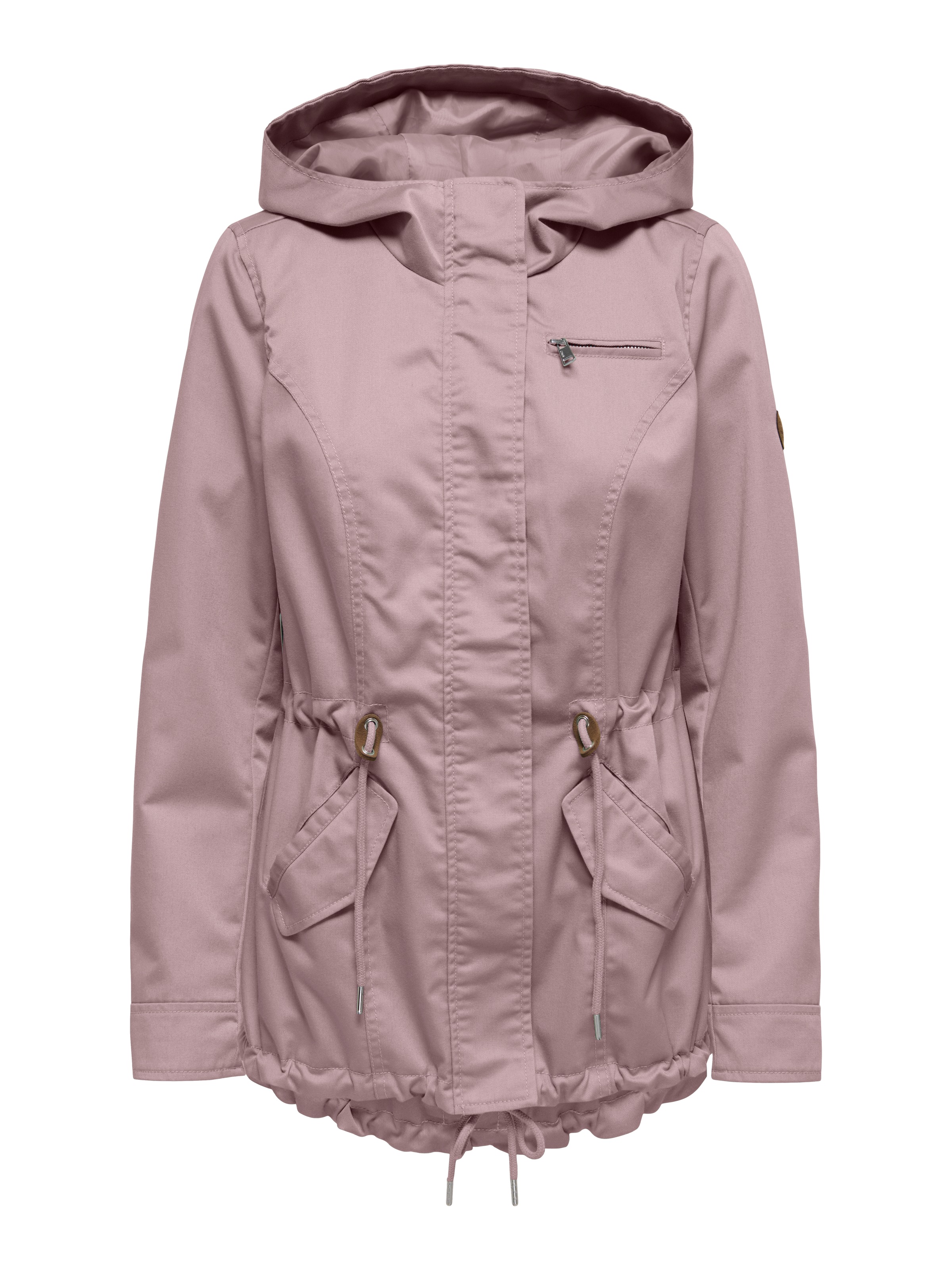 ONLY Parka "ONLLORCA LIFE CANVAS PARKA CC OTW" mit Kapuze mit Kordelzug in günstig online kaufen