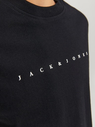 Jack & Jones Junior JJESTAR Boys T-Shirt Black 128 4