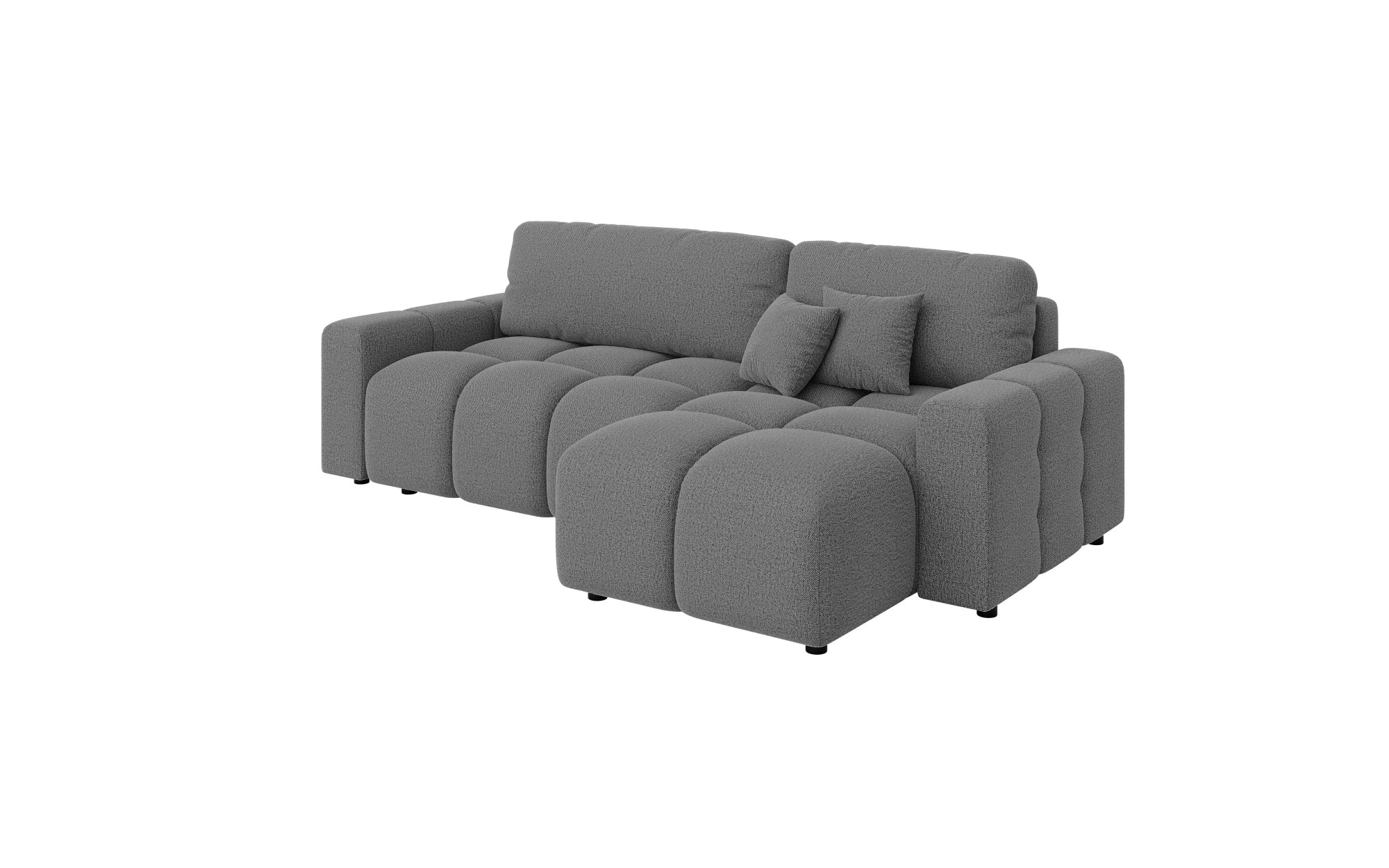 INOSIGN Ecksofa »FELICI, Schlafsofa 233cm, L-Form mit Recamiere beidseitig montierbar«, Designsofa mit Bettfunktion und Bettkasten, Maße B/T/H: 233/142/88 cm