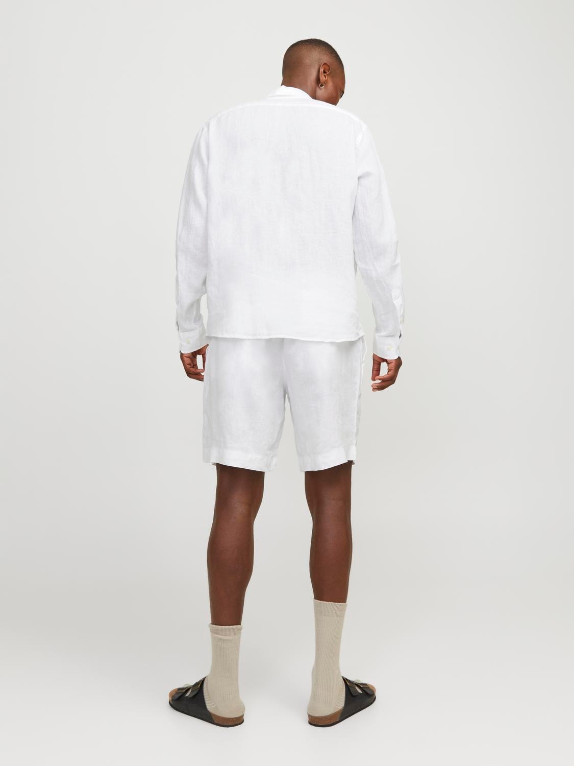 Jack & Jones Shorts »JPSTBILL LAWRENCE LINEN SHORTS SRT LN«