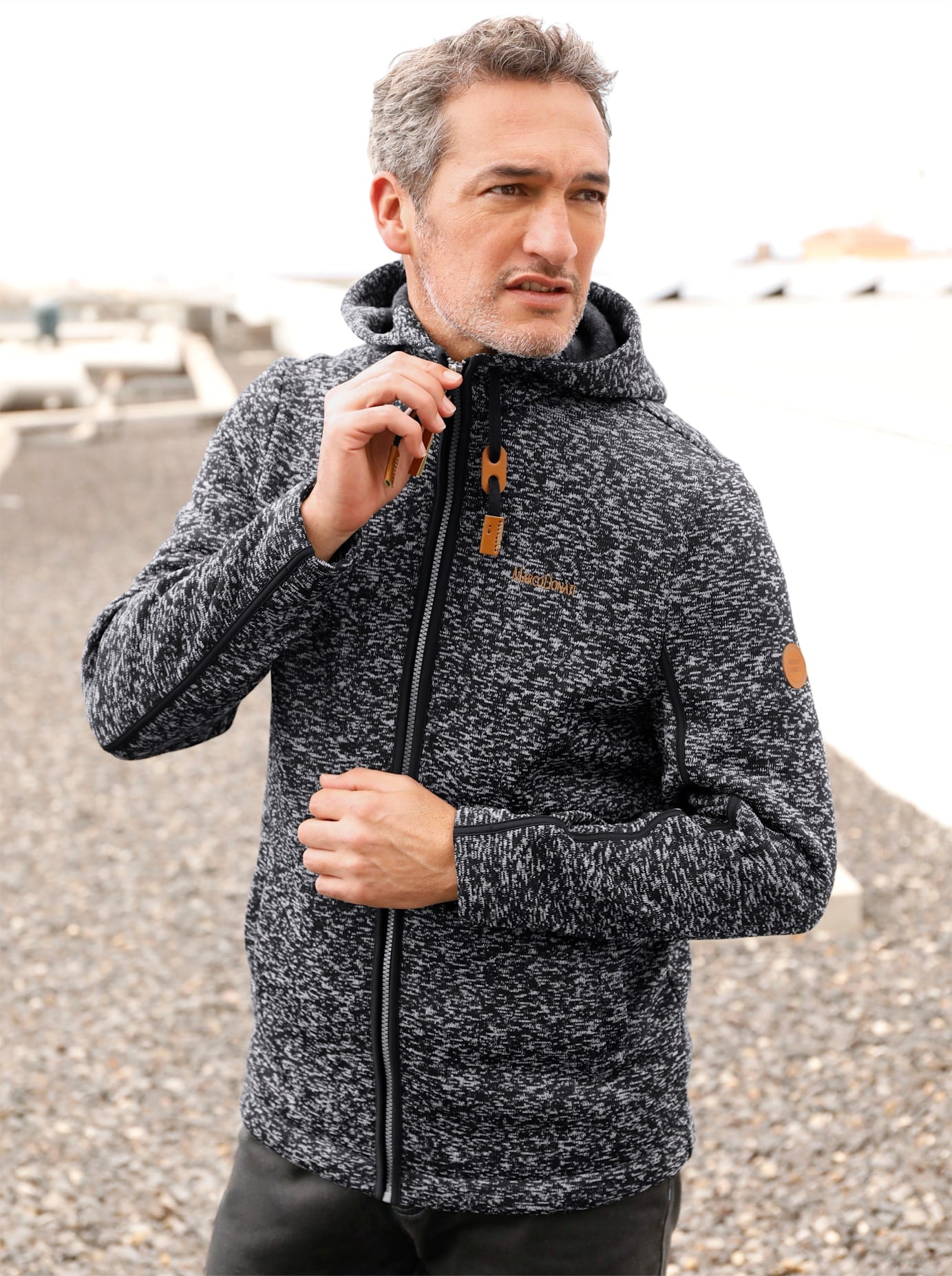 Marco Donati Strickfleecejacke günstig online kaufen