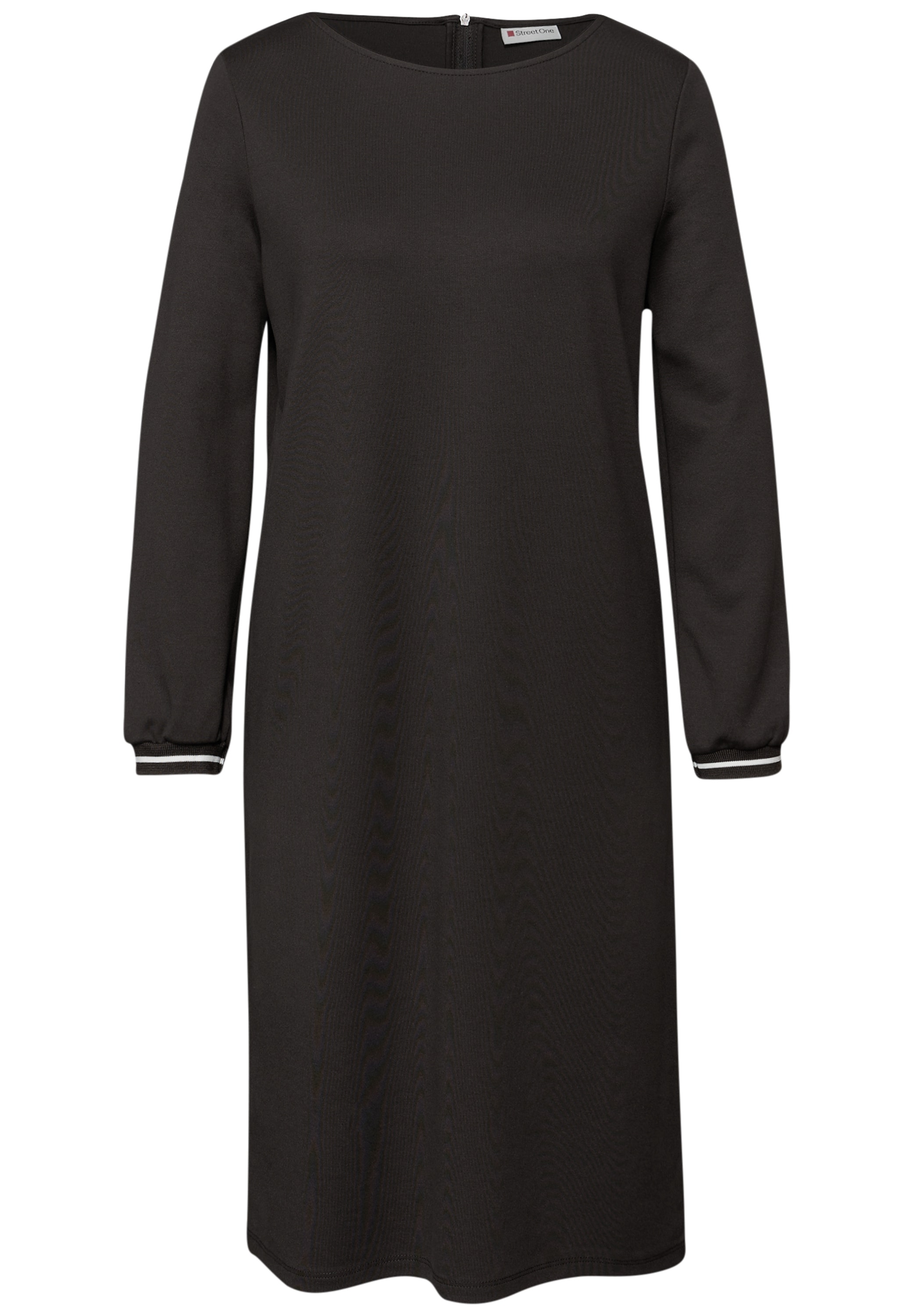 STREET ONE Jerseykleid Ohne Taschen in Unifarbe