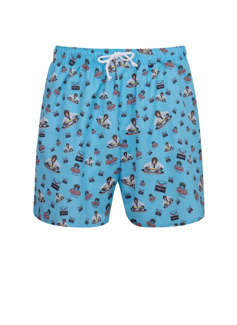 Trigema Shorts »TRIGEMA Bade-/Freizeitshorts mit Druckmotiv« GE8812