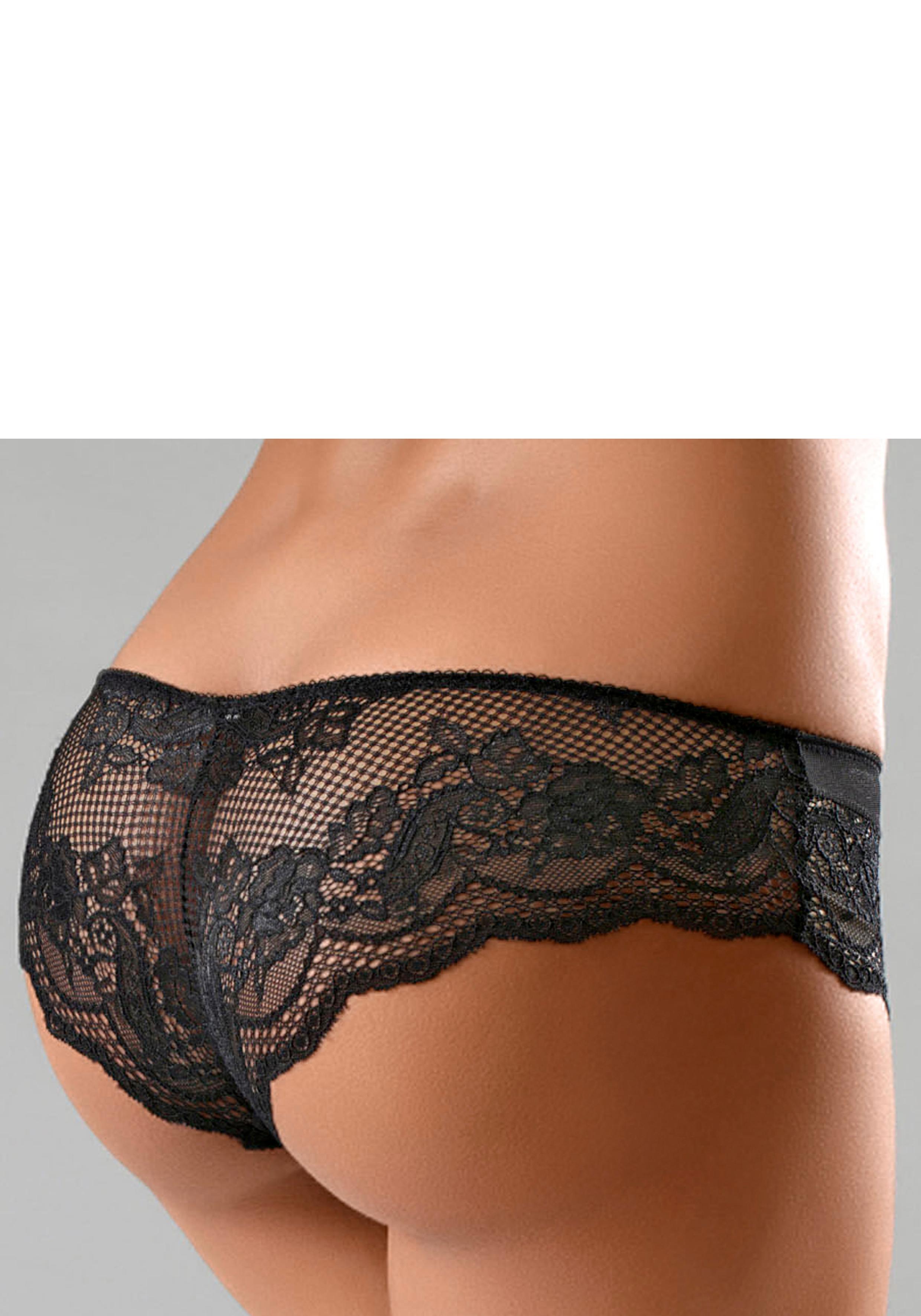 Thumbnail - s.Oliver Set: Schalen-BH, 2 Stk. mit feiner, blumiger Spitze und zarten Zierschleifen, sexy Dessous