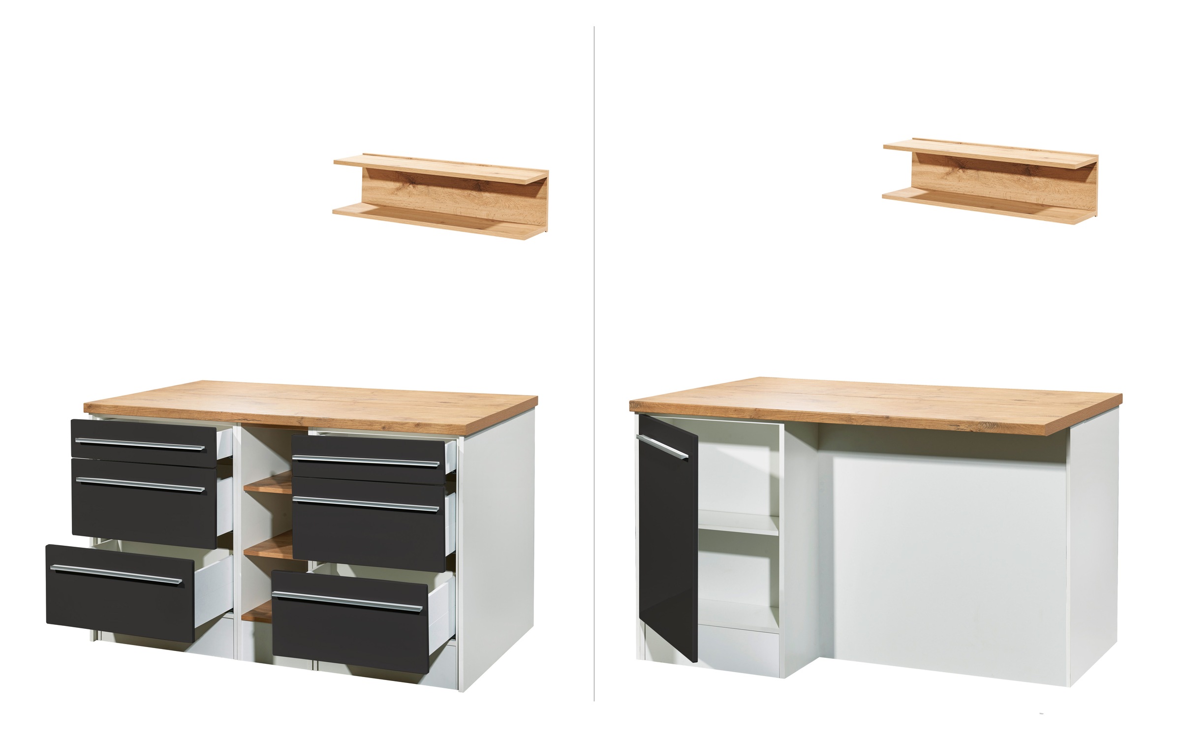 RESPEKTA Küchenzeile »Gabriel«, Breite 320/150 cm mit Soft-Close