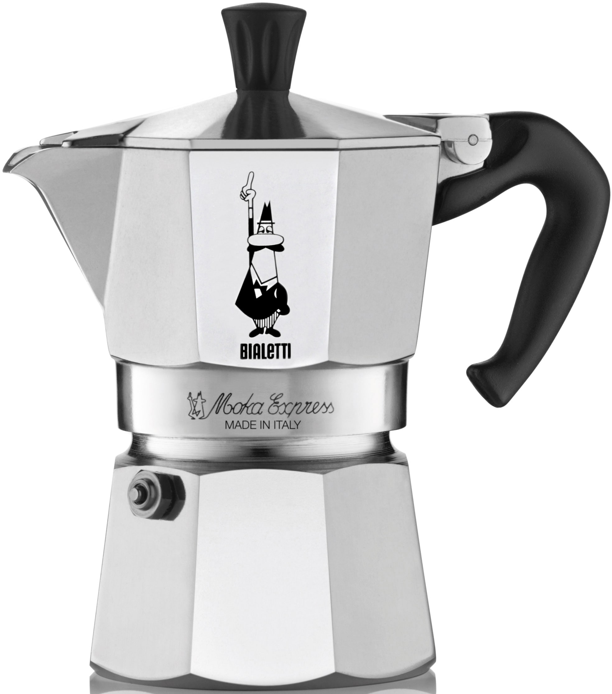 BIALETTI Espressokocher "Moka Express" 0,09 l Kaffeekanne Aluminium günstig online kaufen