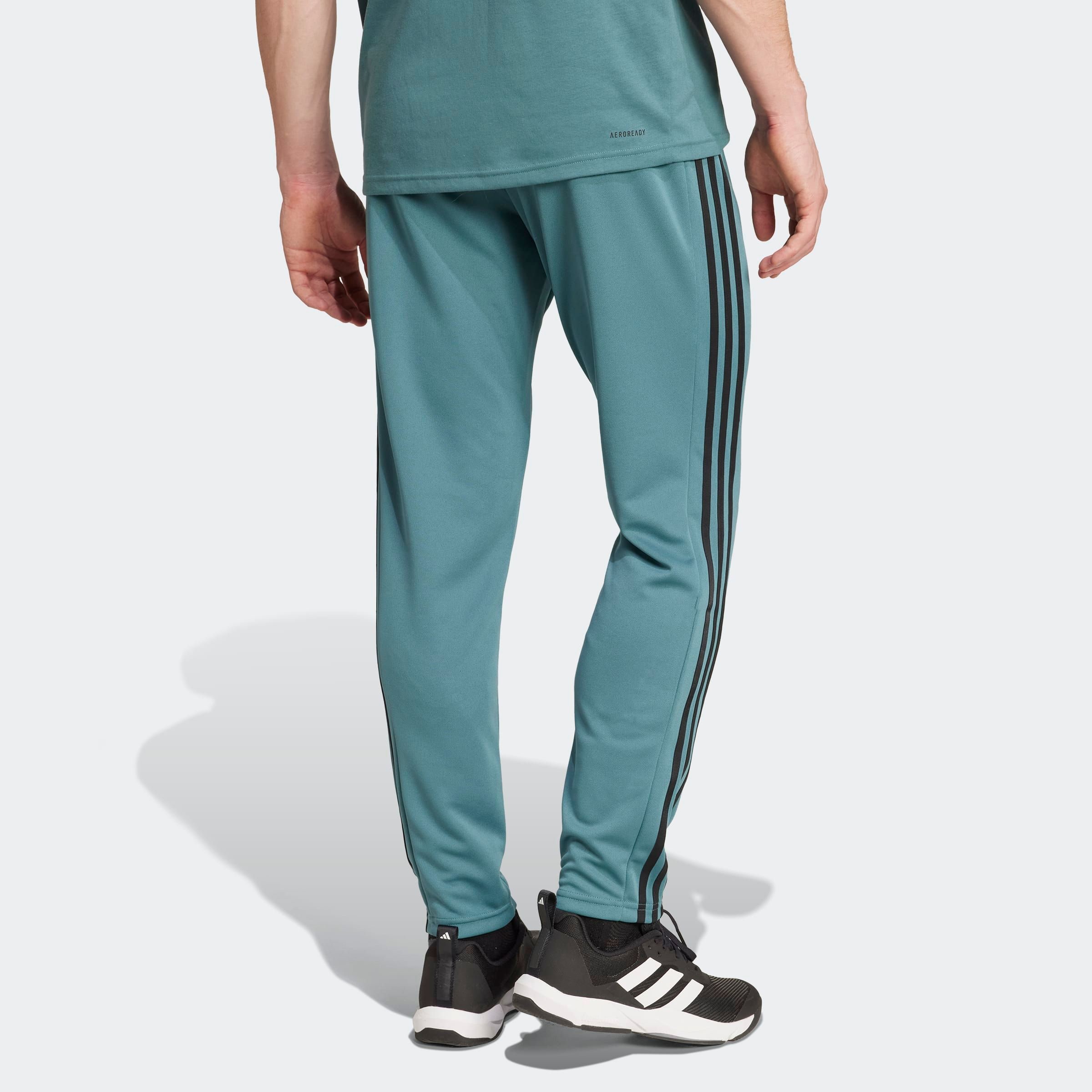 adidas Performance Sporthose »TRAIN ESSENTIALS 3STREIFEN«, (1 tlg.), atmungsaktive Trainingshose