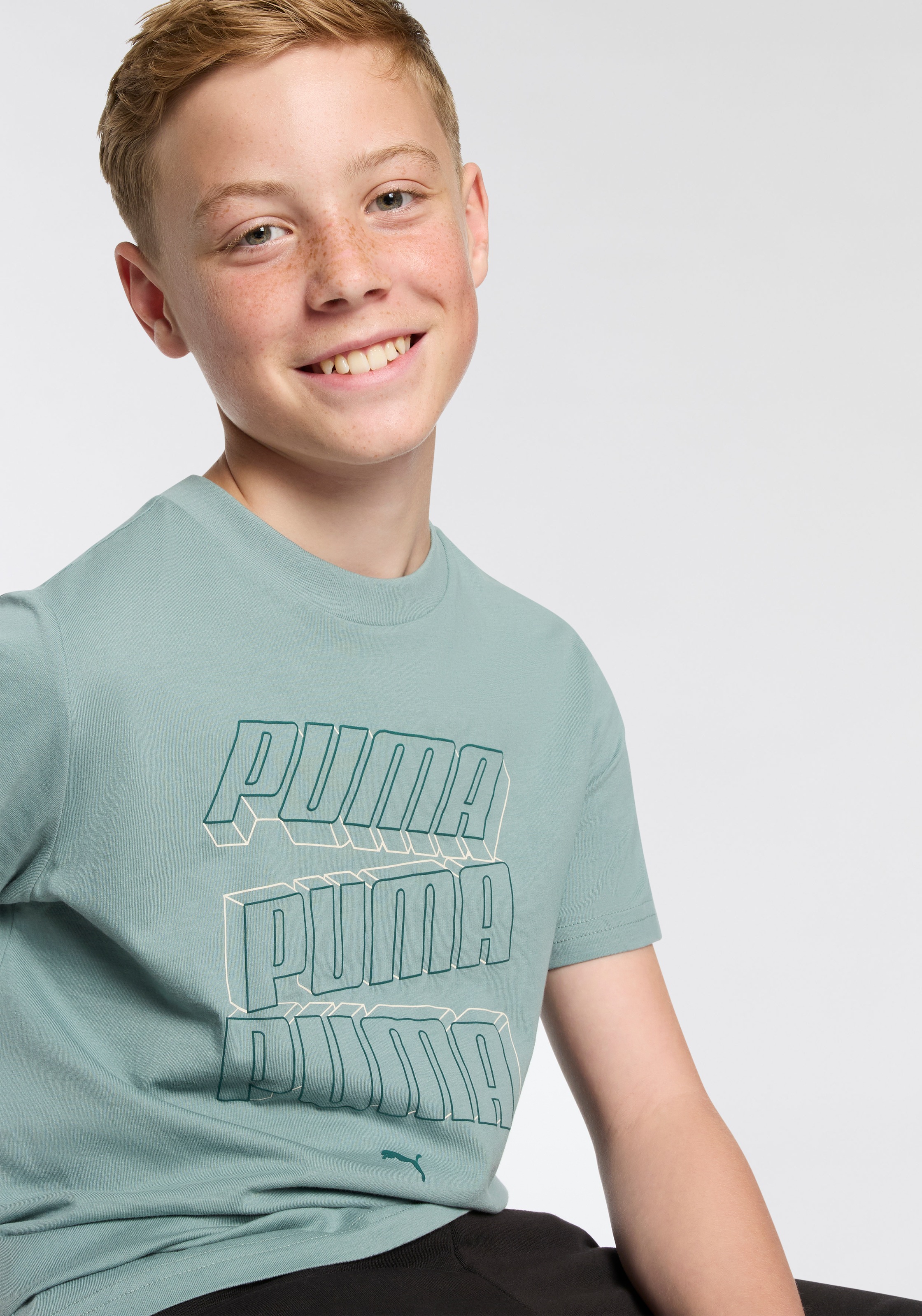 Thumbnail - PUMA T-Shirt "ESS LOGO LAB HOG TEE B"