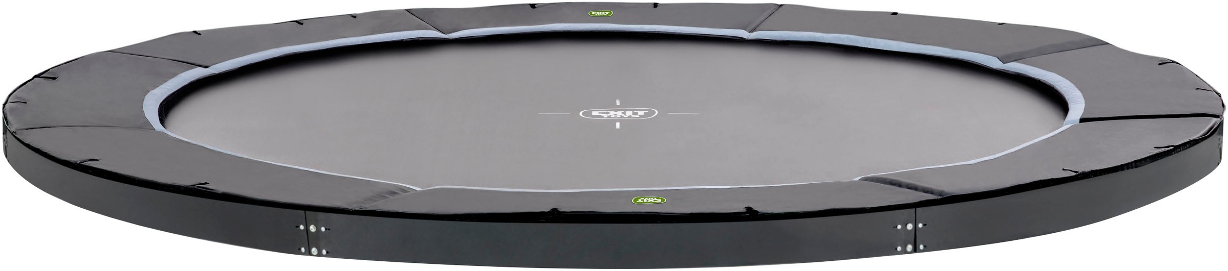 EXIT Bodentrampolin »EXIT Dynamic ebenerdiges sports Trampolin ø305cm - schwarz«