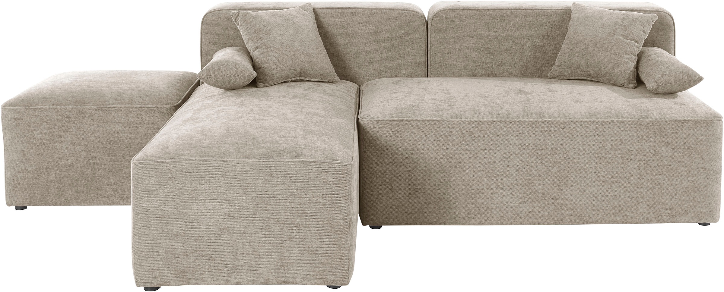 Home affaire Ecksofa "Sundstrup L-Form" Modulserie, individuelle Zusammenst günstig online kaufen