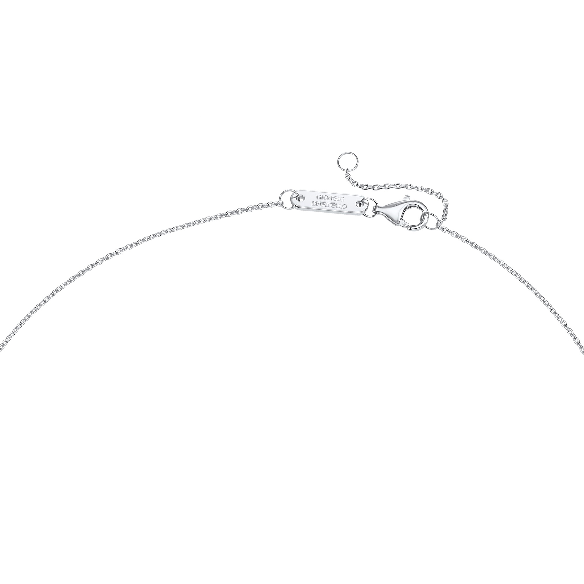 GIORGIO MARTELLO MILANO Collier »mit Lab Grown Brillanten, Silber 925«