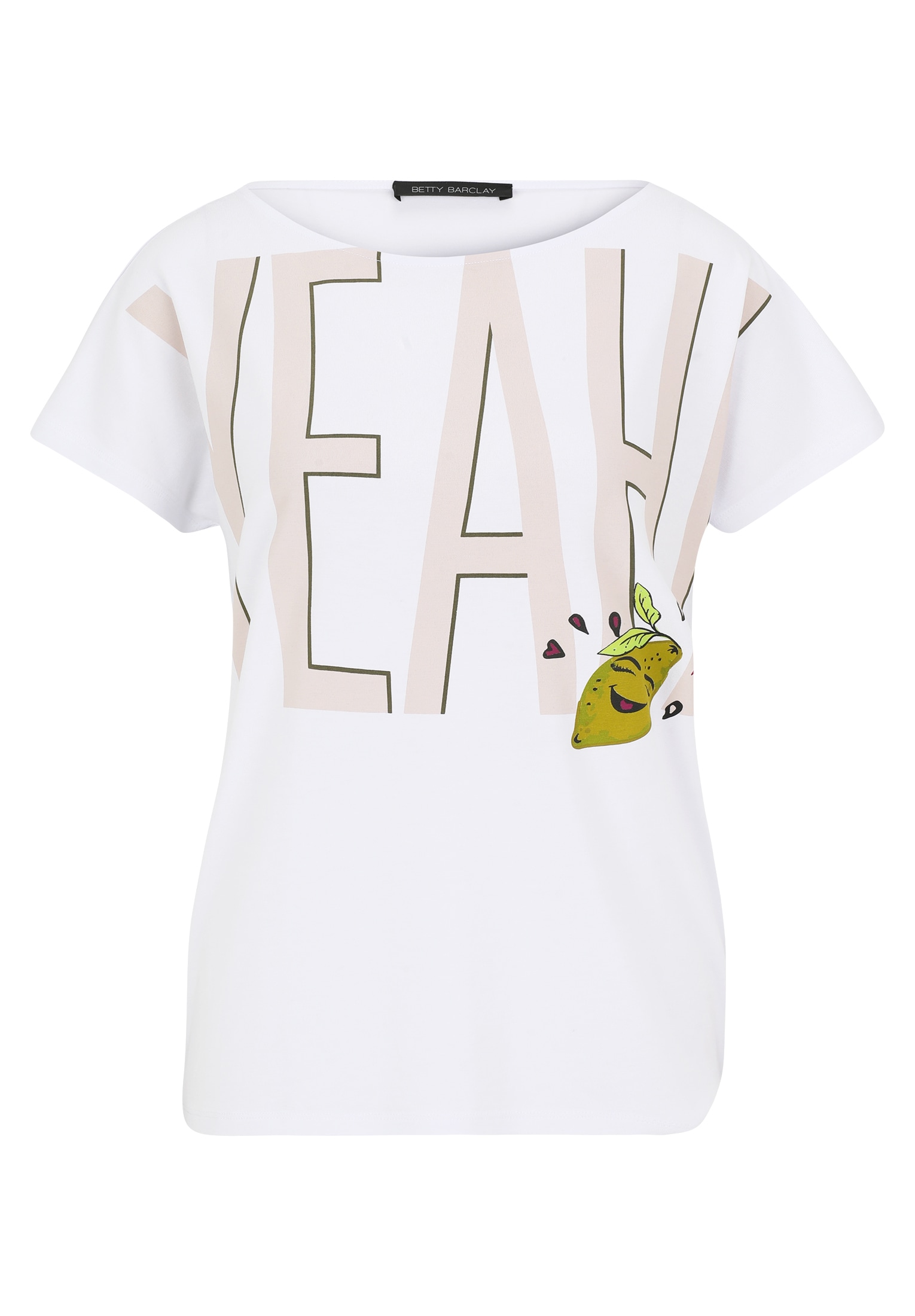 Betty Barclay Kurzarmshirt »Betty Barclay Basic Shirt mit U-Boot-Ausschnitt«, (1 tlg.), Druck