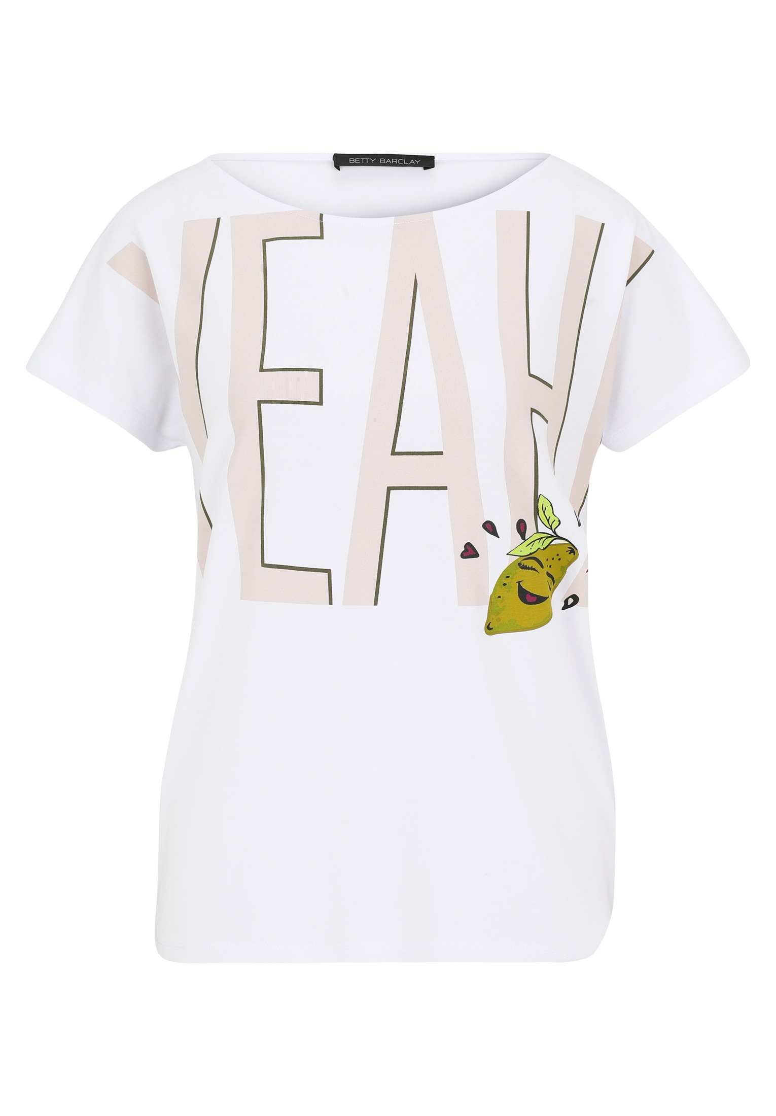 Betty Barclay Kurzarmshirt "Damen Basic Shirt mit U-Boot-Ausschnitt" 1 Stk. günstig online kaufen