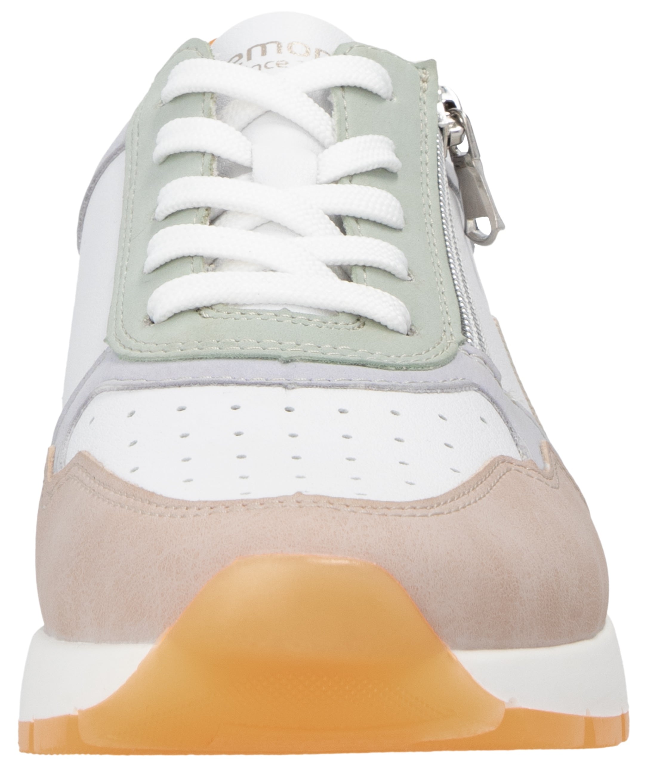 Remonte Keilsneaker, Freizeitschuh, Halbschuh, Schnürschuh mit gepolstertem Schaftrand