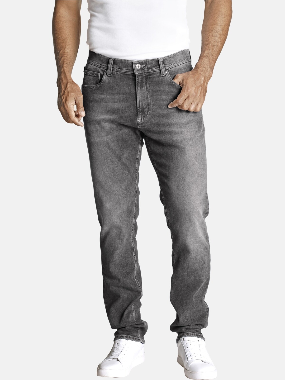 5-Pocket-Jeans »Jeans WALLNER«, (1 tlg.), in modernem Used-Design