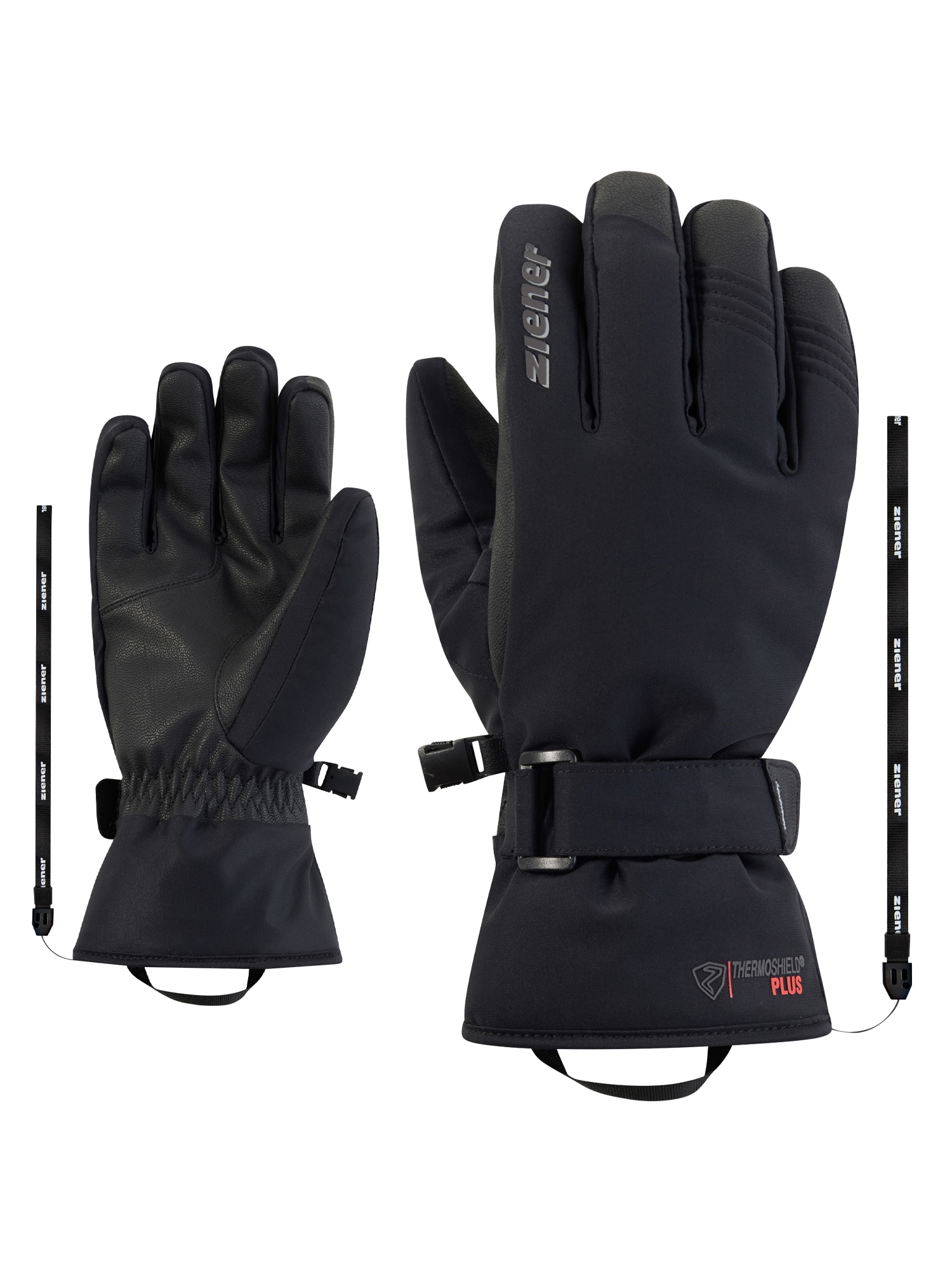 Ziener Skihandschuhe "GHOMAS-Z AQUASHIELD PrimaLoft" wasserdicht, winddicht, atmungsaktiv, extra warm durch PrimaLoft
