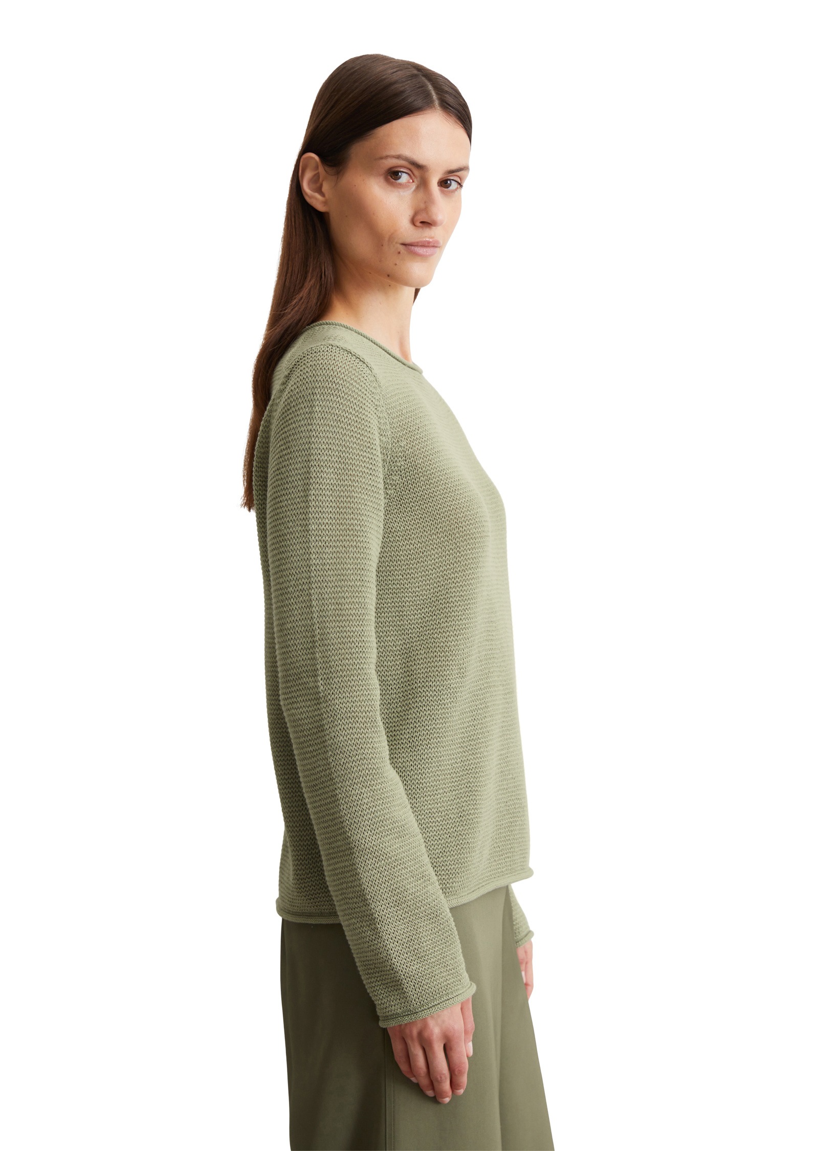 Marc OPolo Strickpullover "aus softem Baumwoll-Garn" günstig online kaufen