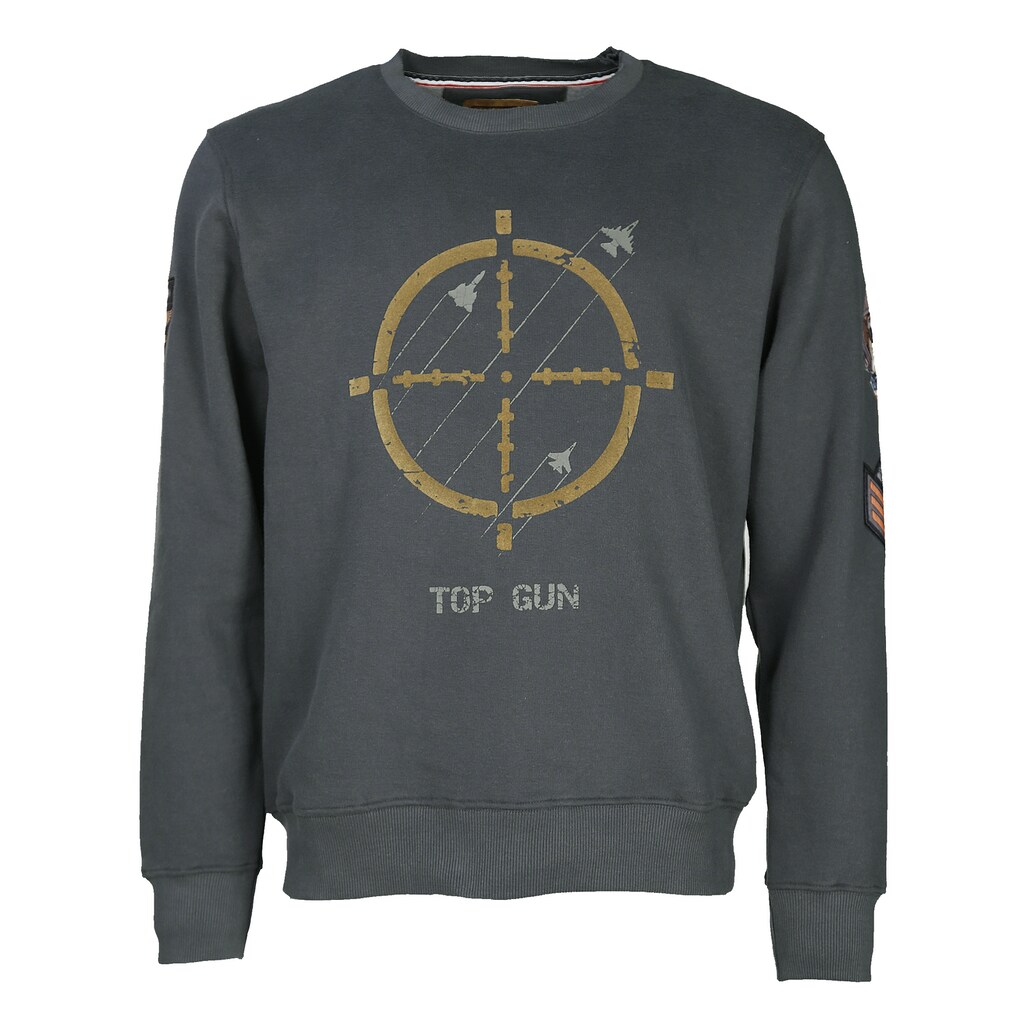 TOP GUN Sweatshirt »Target Disc TG20191028«