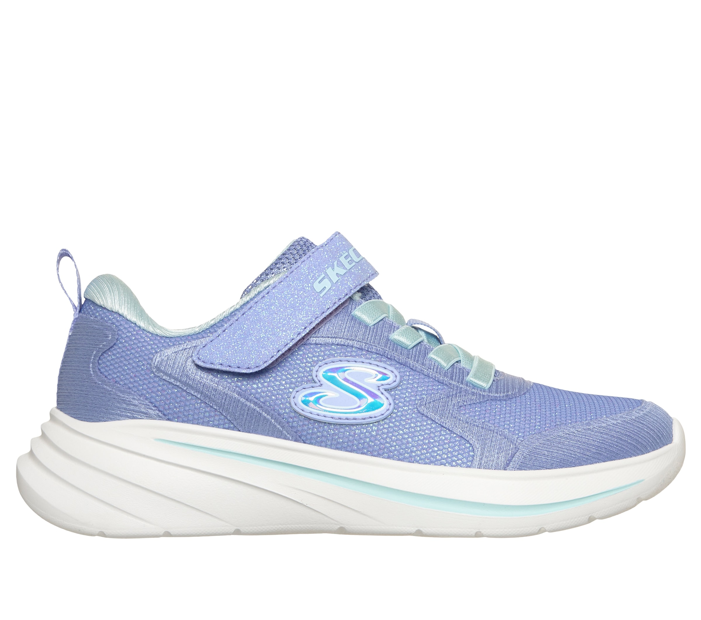 Skechers Sneaker »WAVE 92«  Schlupfschuh mit Glitzer für Mädchen, Größenschablone zum Download
