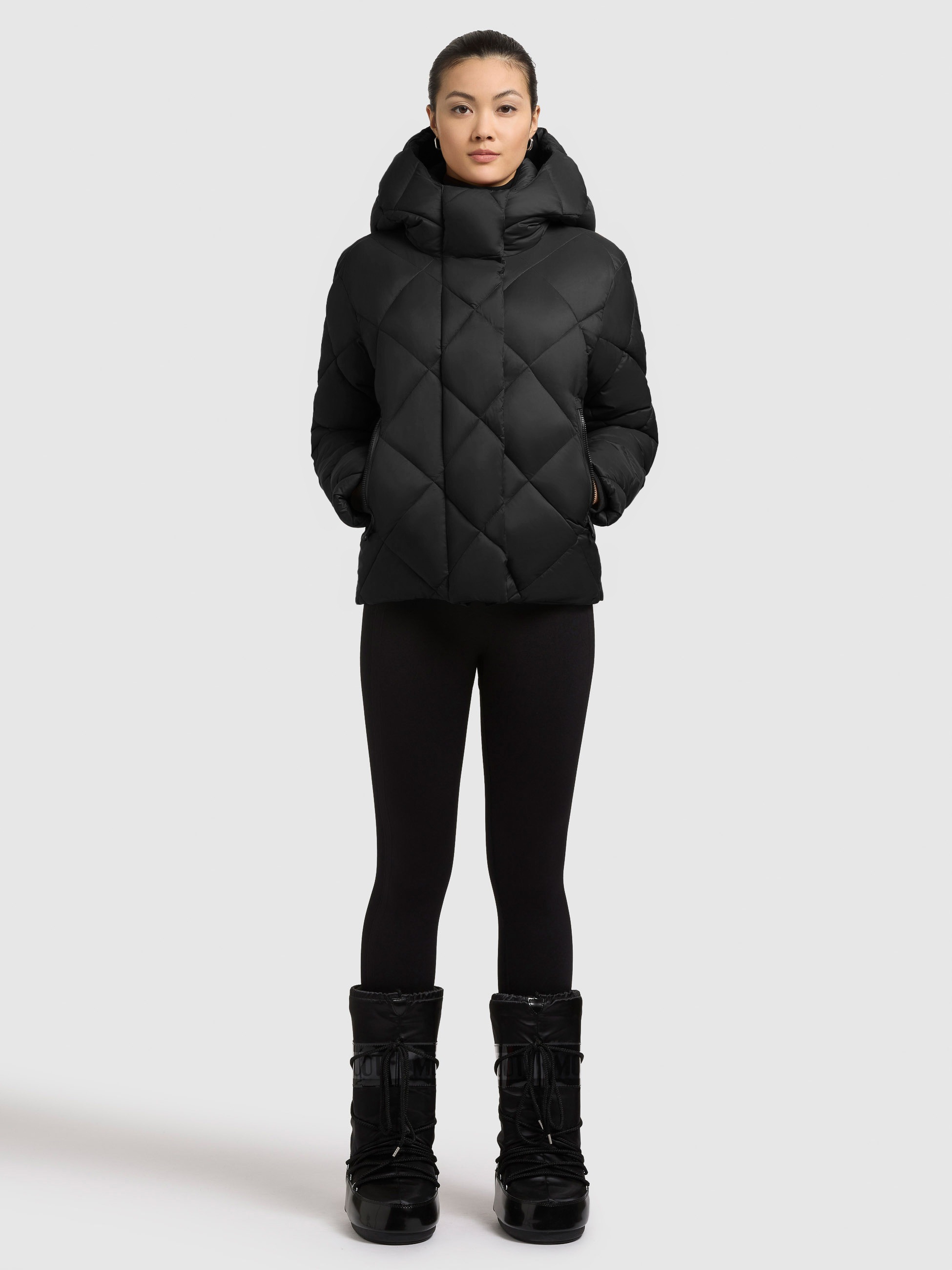 khujo Steppjacke »LILIAN« mit Kapuze